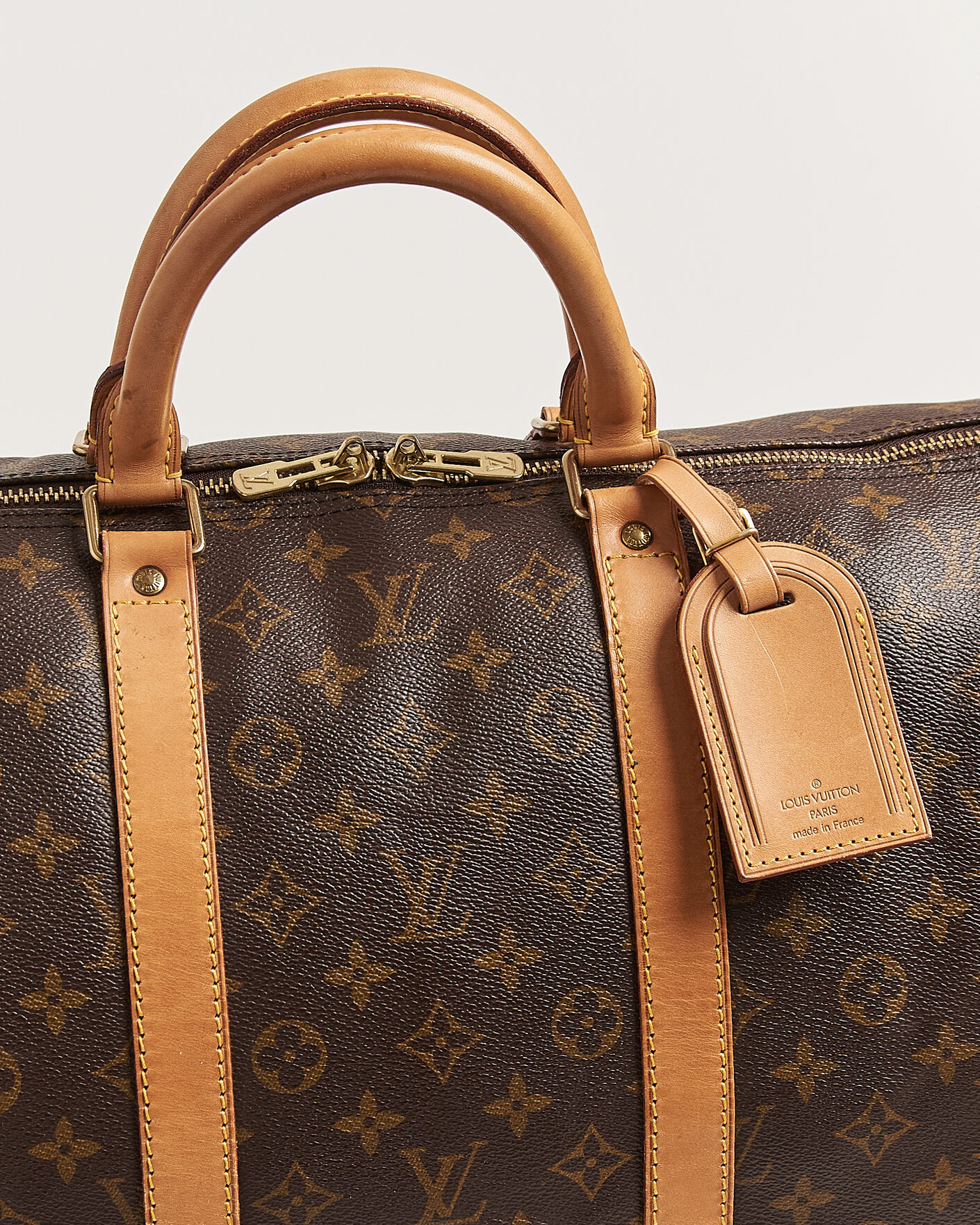 Mies | Pre-Owned & Vintage Bags | Louis Vuitton Pre-Owned | Keepall Bandouliére 55 Monogram