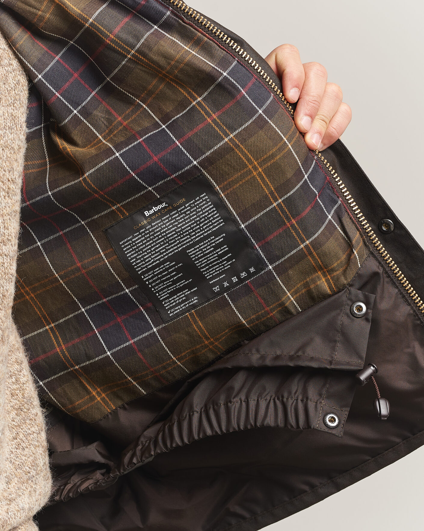 Mies | Takit | Barbour Heritage | Transport Wax Jacket Dark Brown