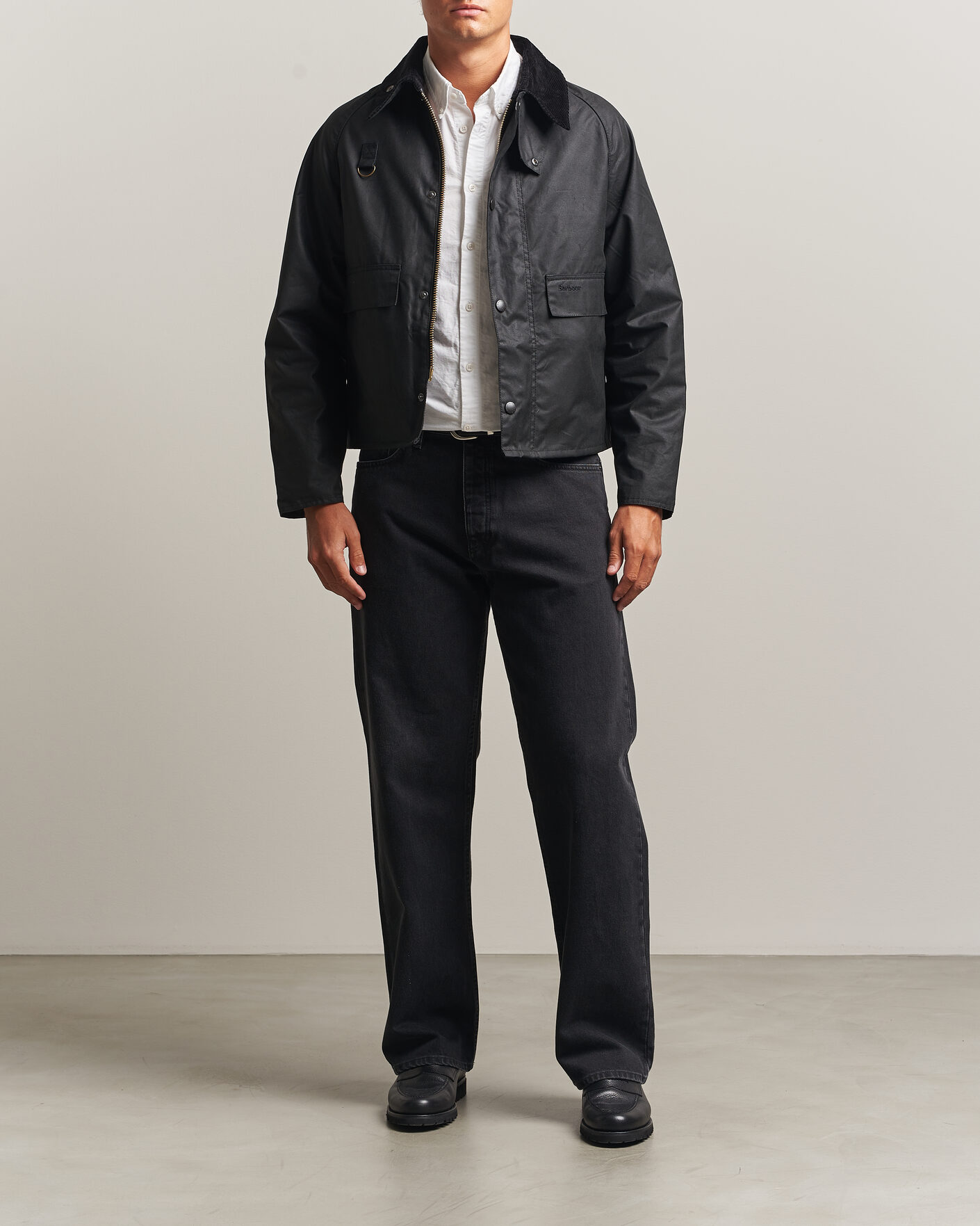 Mies | Takit | Barbour Heritage | Spey Wax Jacket Black