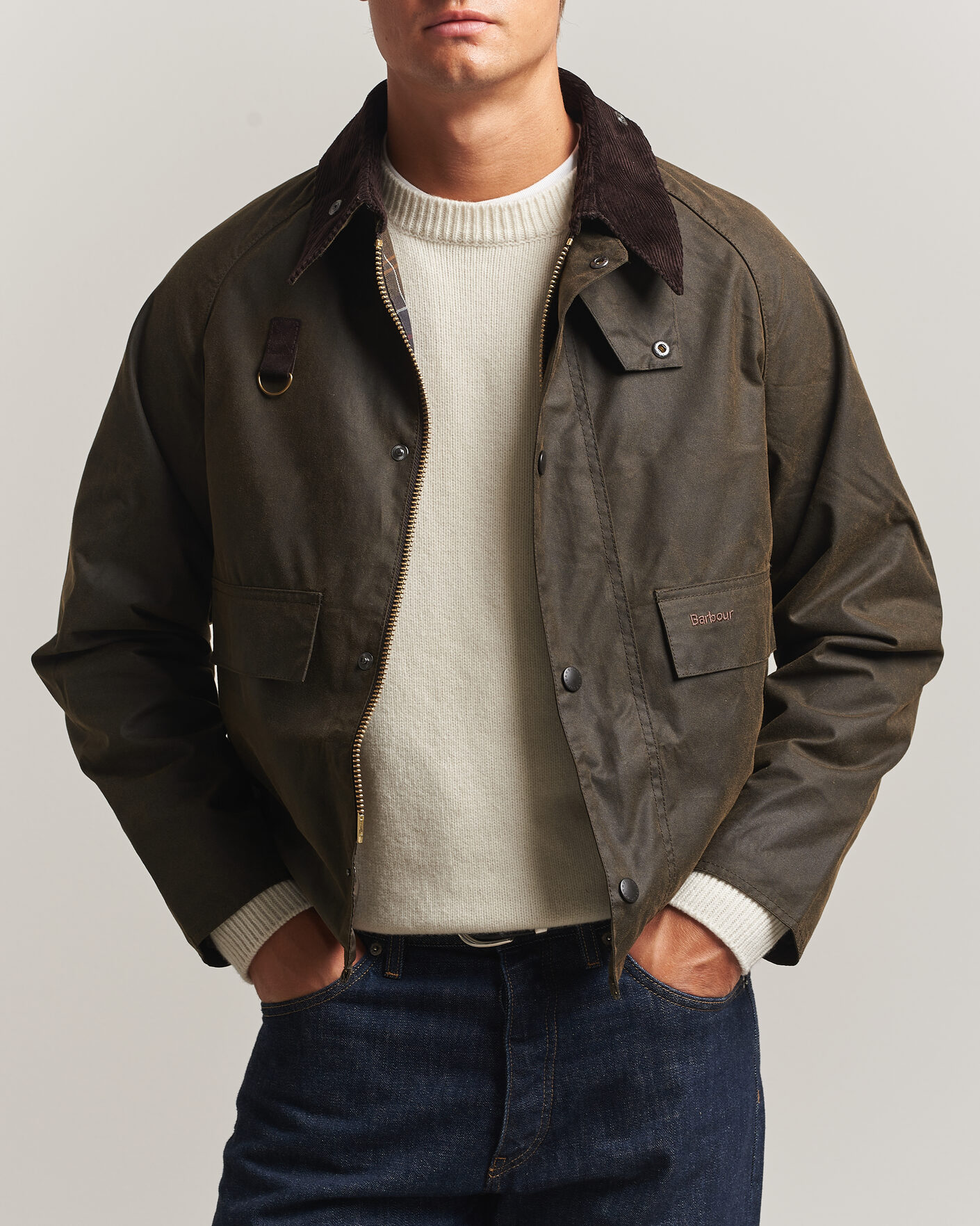 Mies | Takit | Barbour Heritage | Spey Wax Jacket Olive