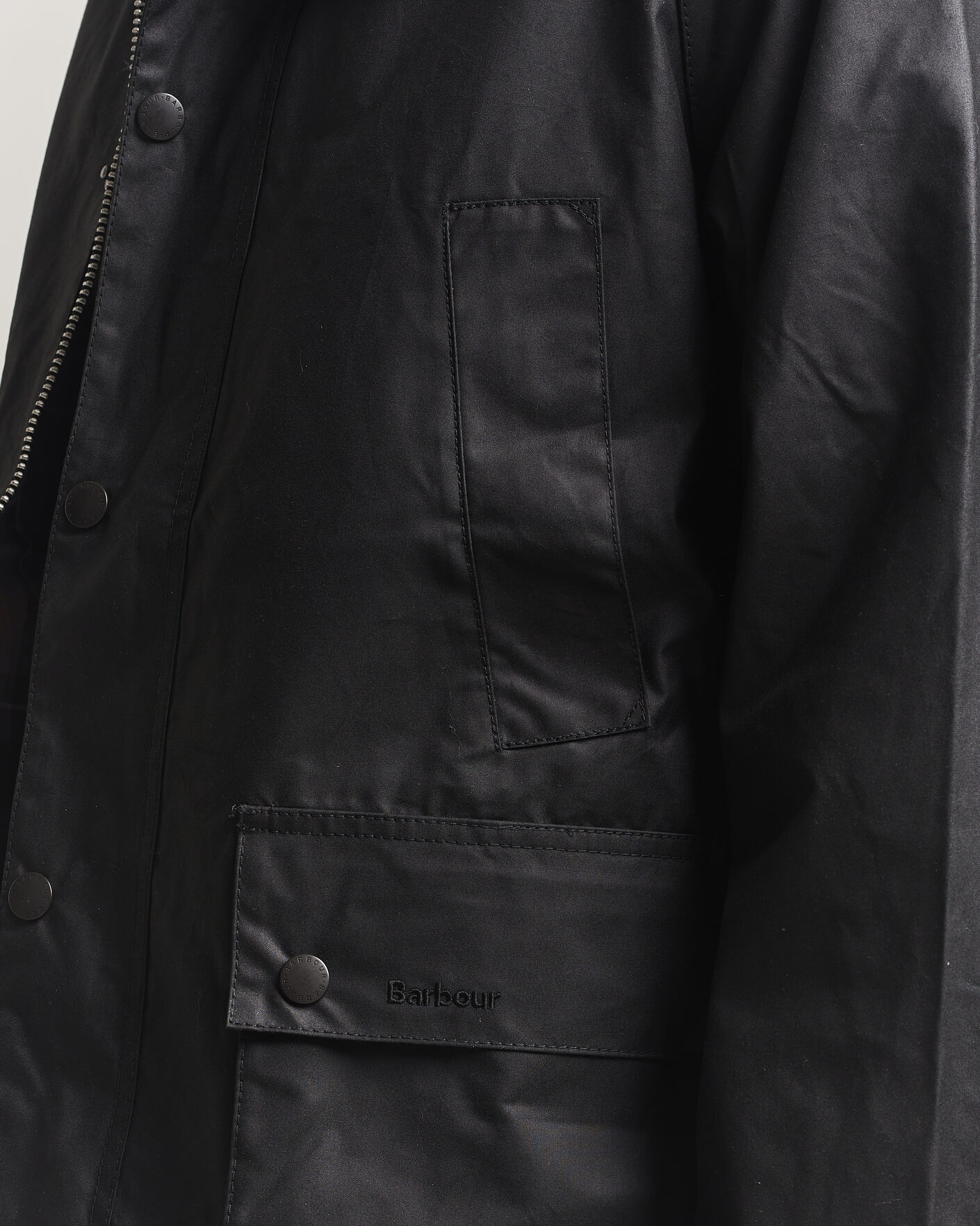 Mies | Takit | Barbour Heritage | Oversize Bedale Wax Jacket Black