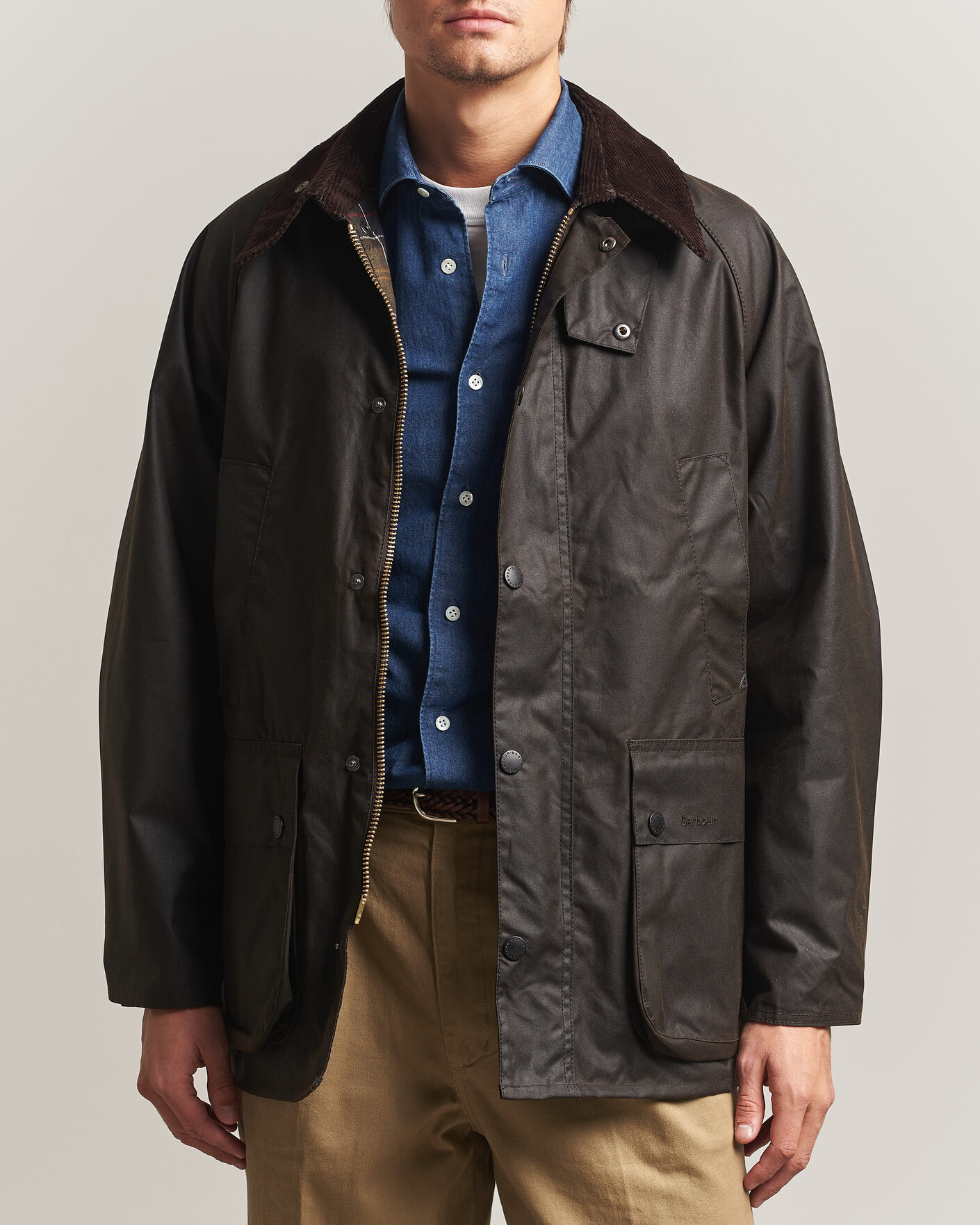 Mies | Takit | Barbour Heritage | Oversize Bedale Wax Jacket Dark Brown