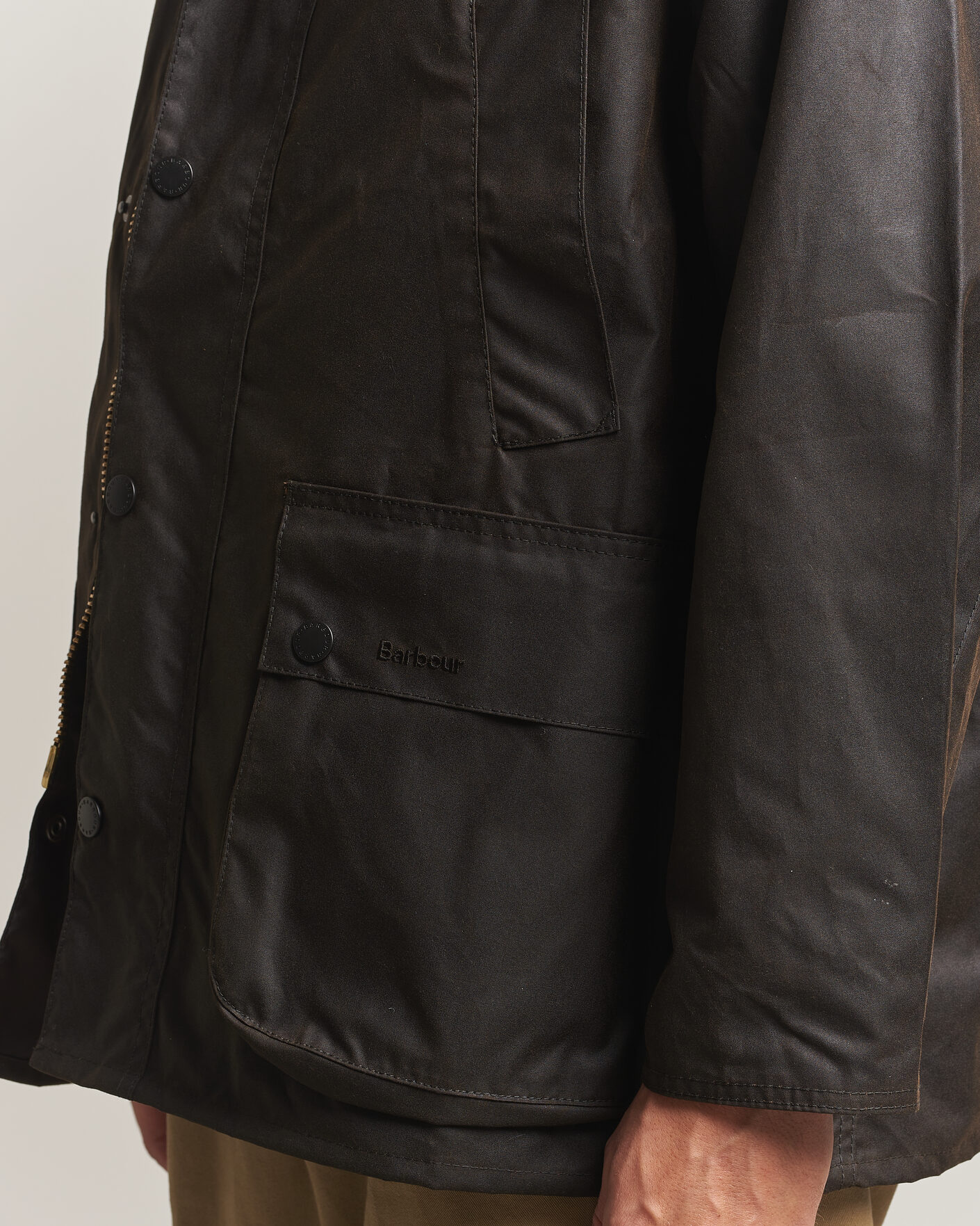 Mies | Takit | Barbour Heritage | Oversize Bedale Wax Jacket Dark Brown