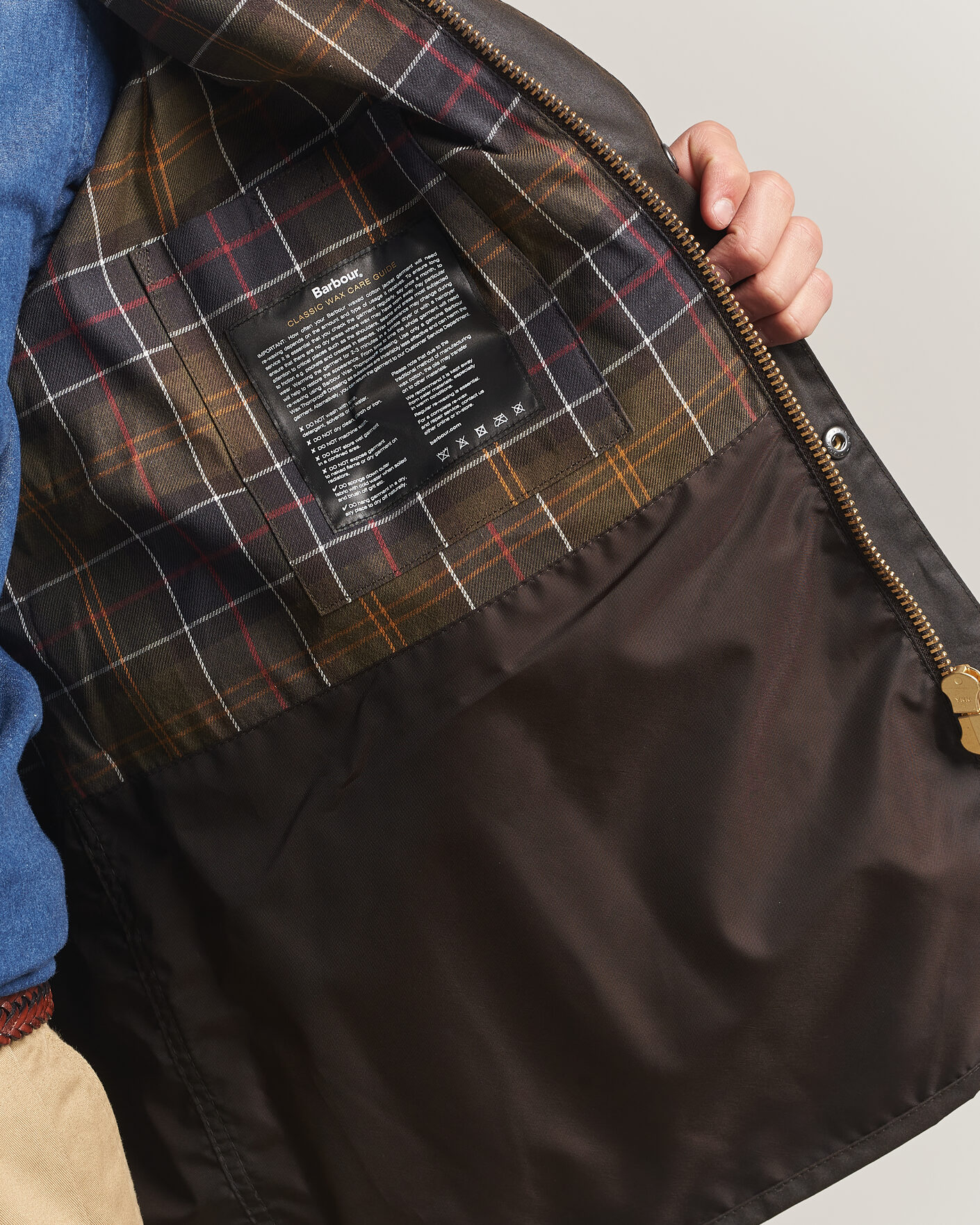 Mies | Takit | Barbour Heritage | Oversize Bedale Wax Jacket Dark Brown
