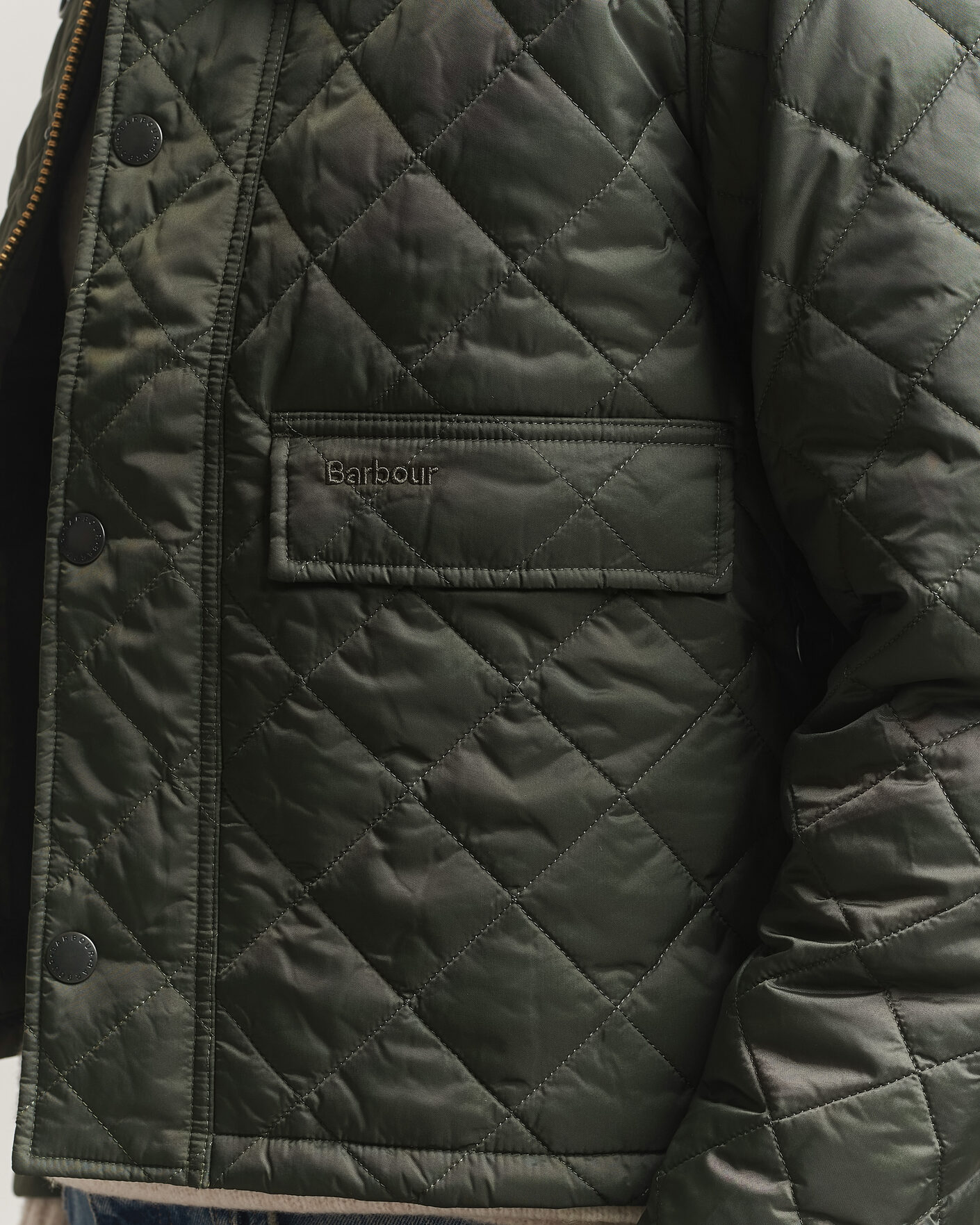Mies | Takit | Barbour Heritage | Spey Quilted Jacket Sage