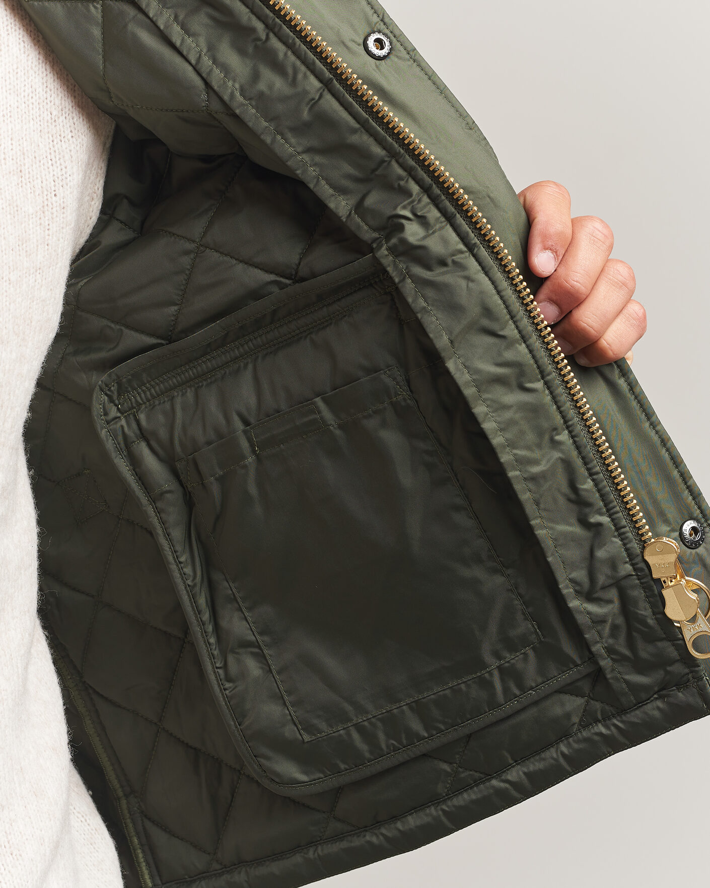 Mies | Takit | Barbour Heritage | Spey Quilted Jacket Sage