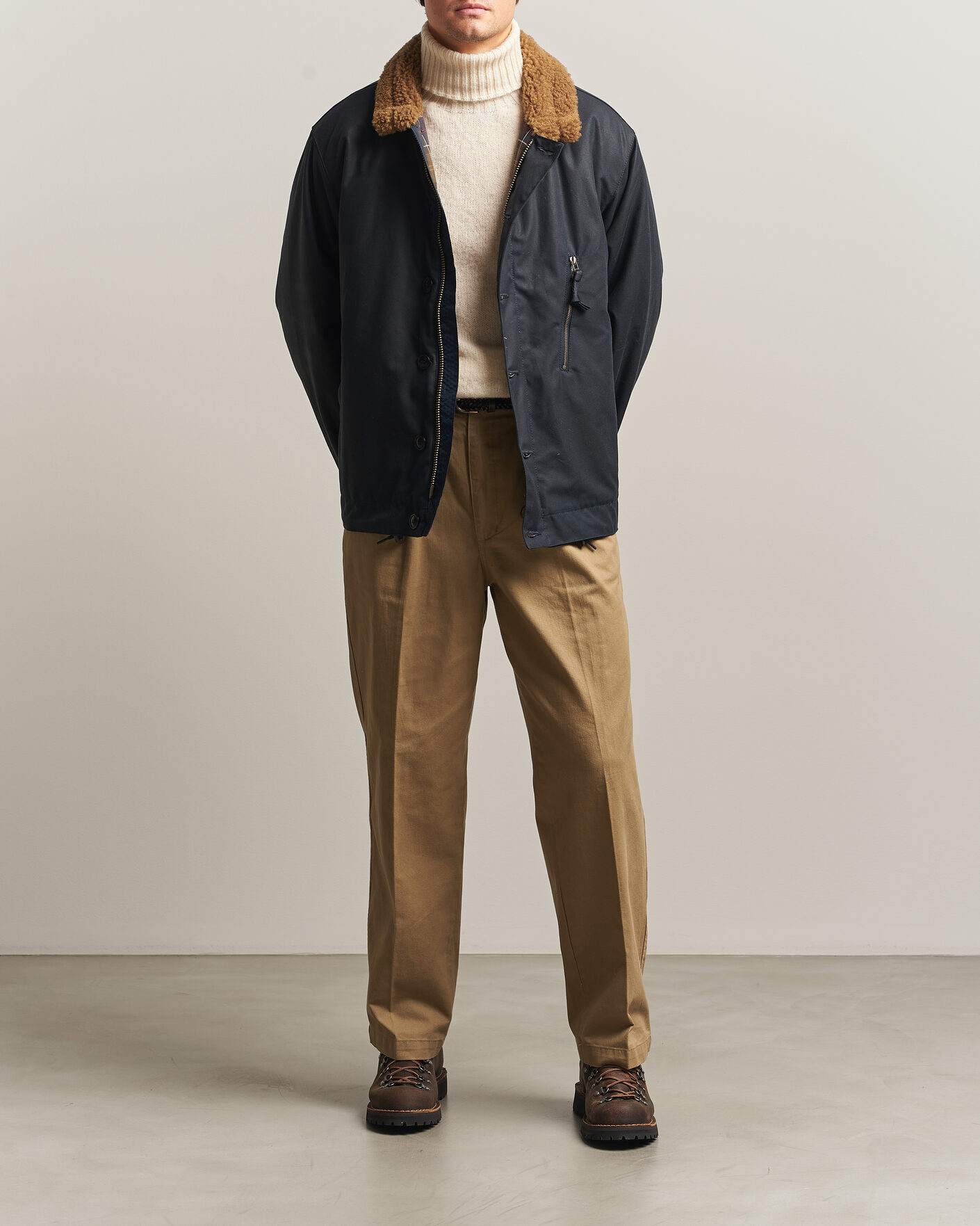 Mies | Takit | Barbour Heritage | Macklow Wax Jacket Navy
