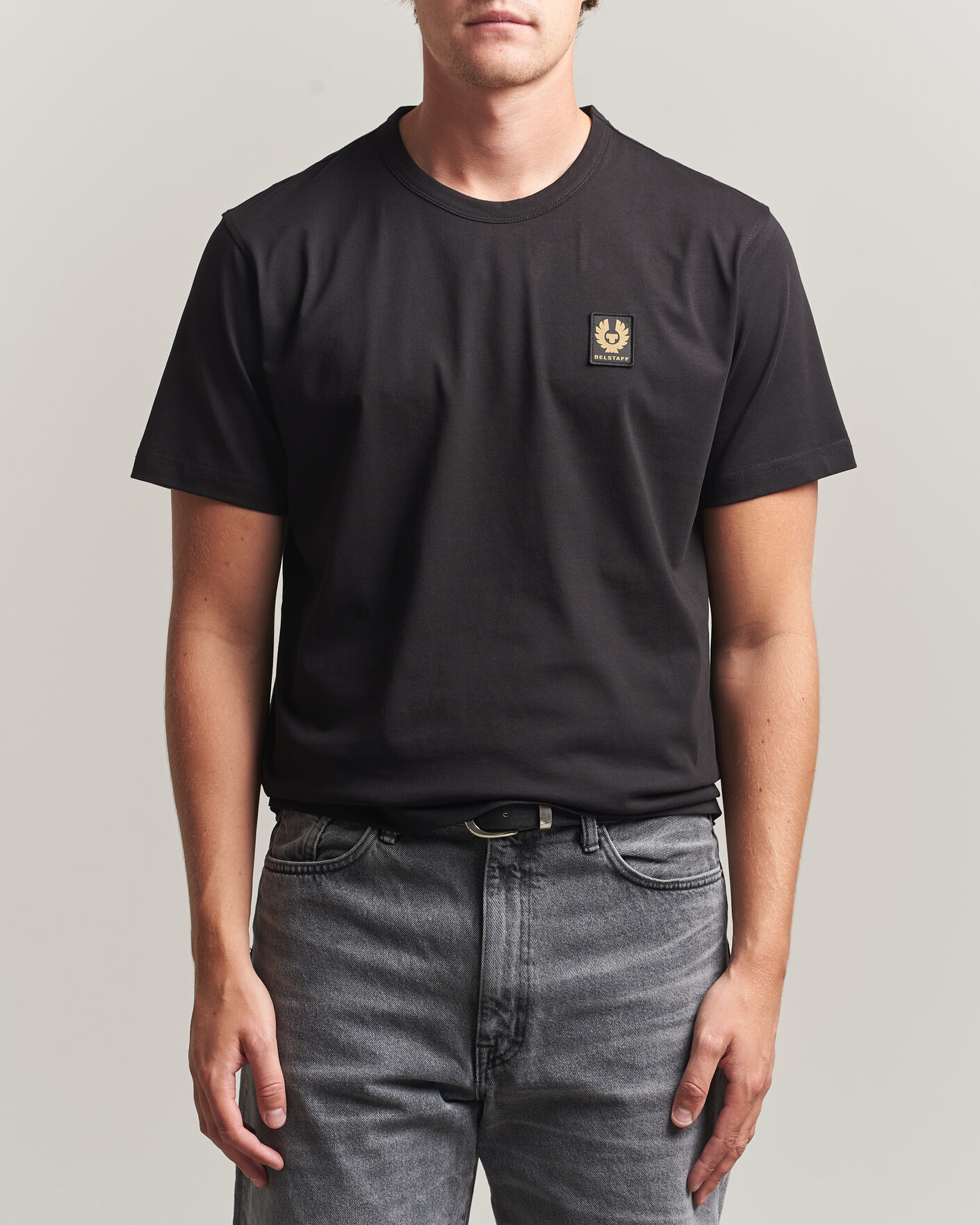 Mies | T-paidat | Belstaff | Signature Crew Neck T-Shirt Black