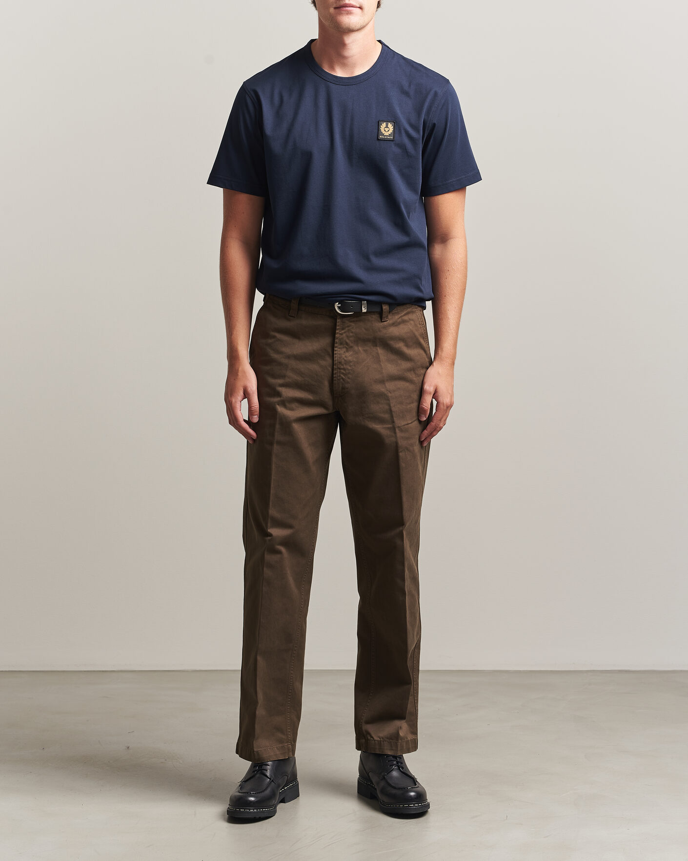 Mies | T-paidat | Belstaff | Signature Crew Neck T-Shirt Dark Ink