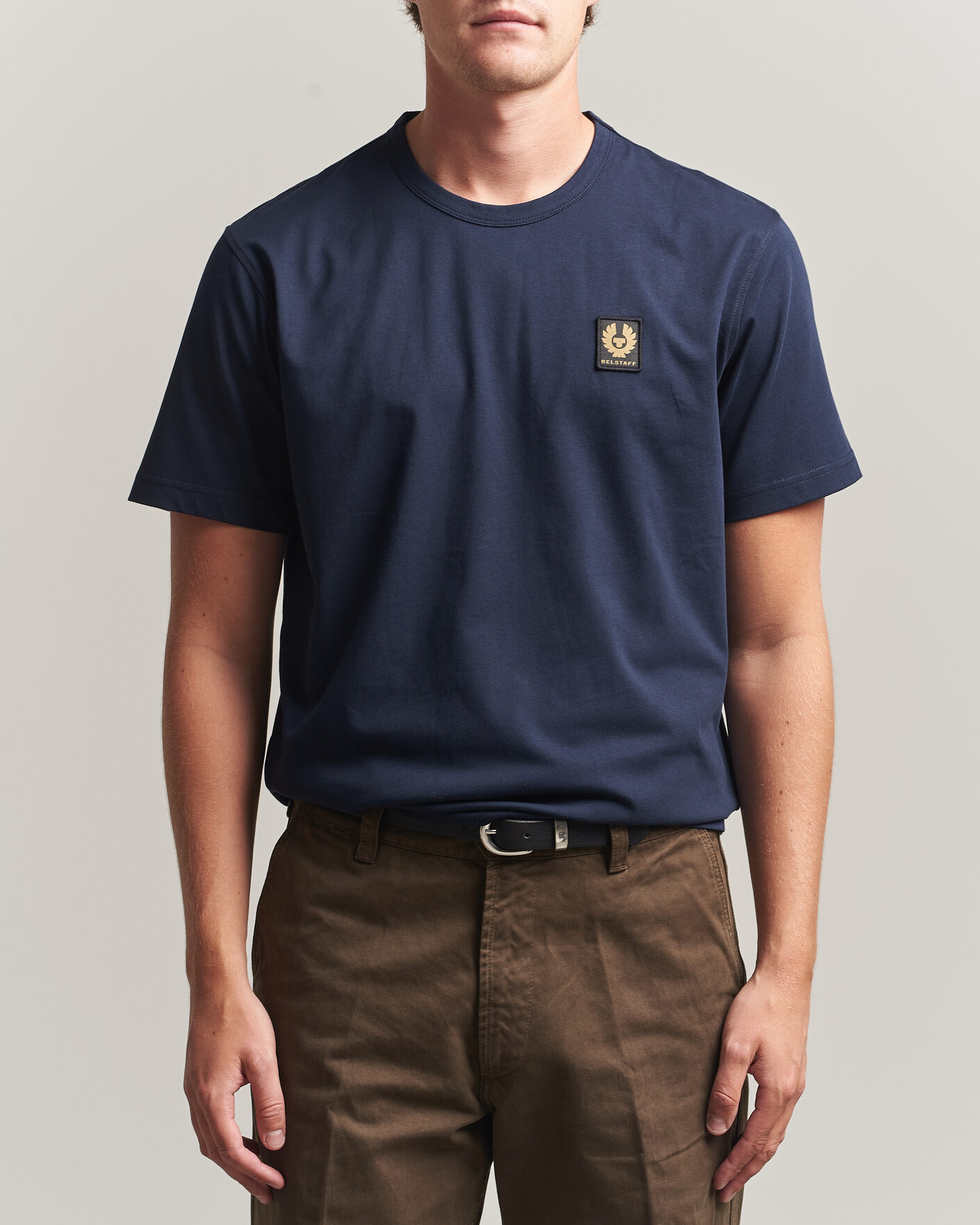 Mies | T-paidat | Belstaff | Signature Crew Neck T-Shirt Dark Ink