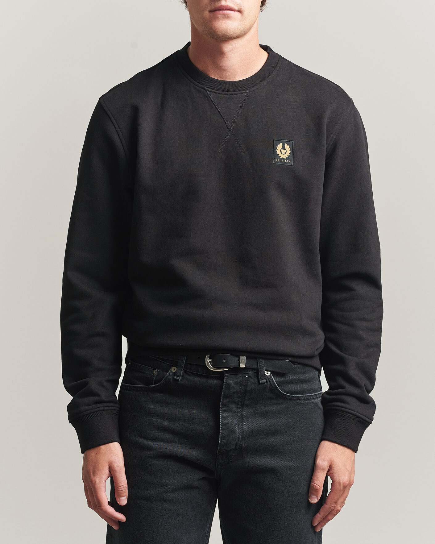 Mies | Puserot | Belstaff | Signature Crew Neck Sweatshirt Black