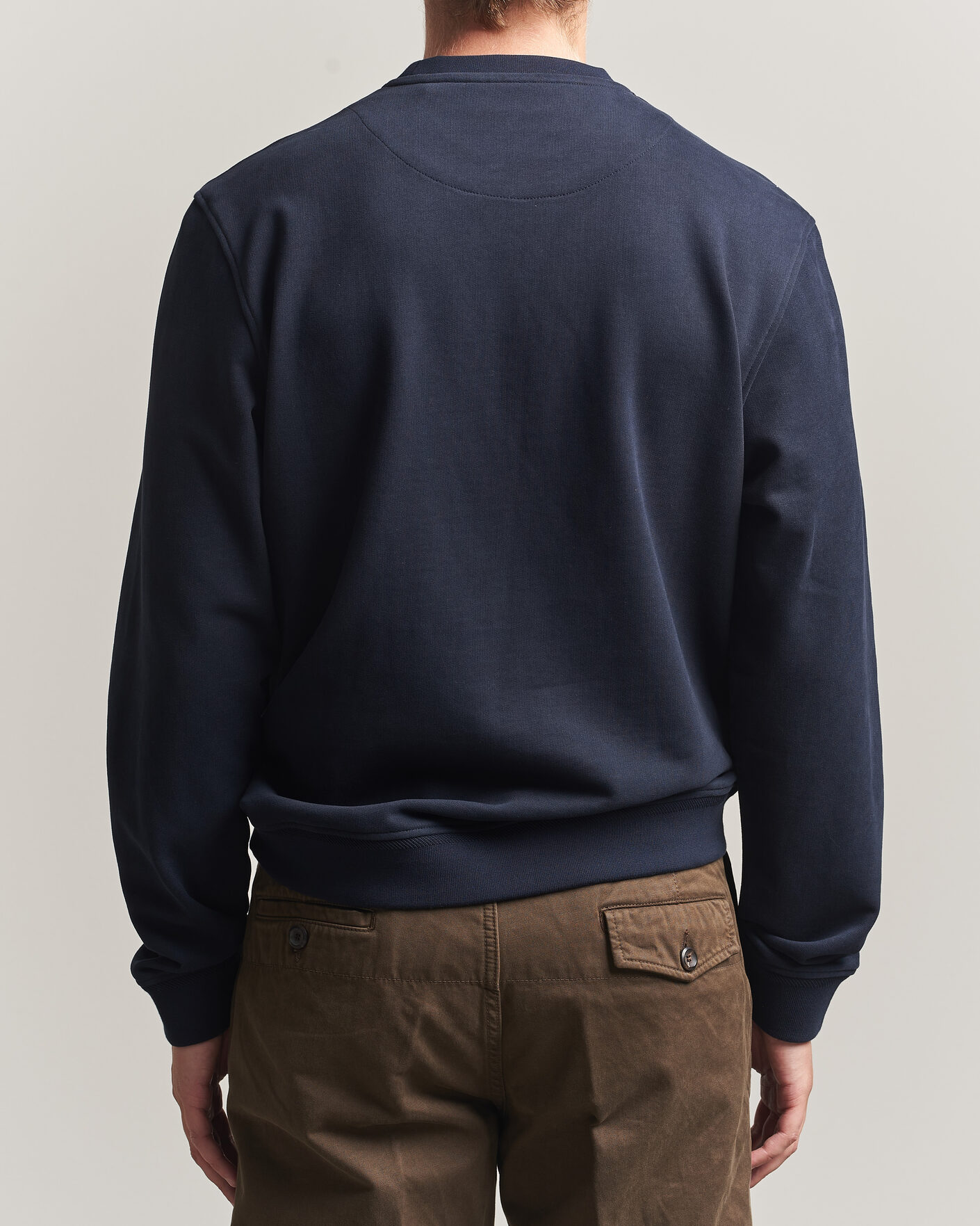 Mies | Puserot | Belstaff | Signature Crew Neck Sweatshirt Dark Ink