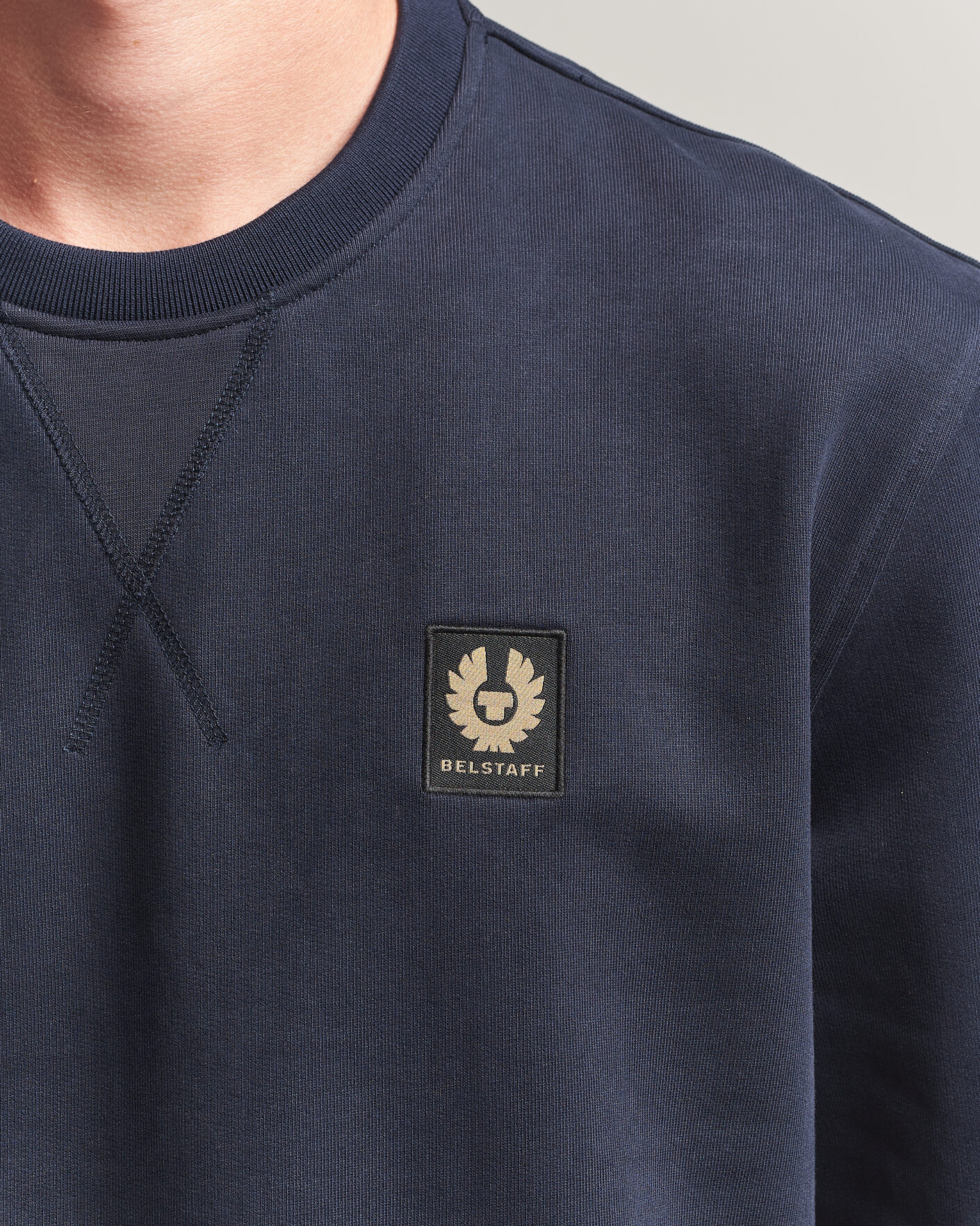 Mies | Puserot | Belstaff | Signature Crew Neck Sweatshirt Dark Ink