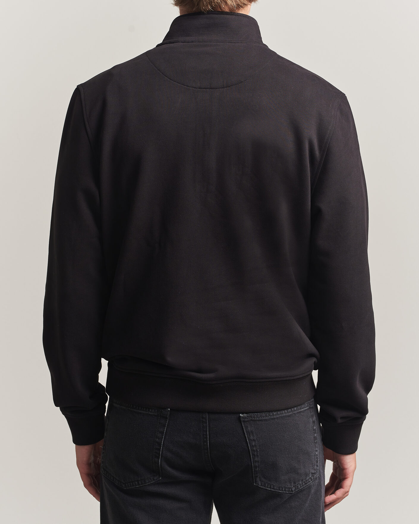 Mies | Puserot | Belstaff | Signature Half Zip Sweatshirt Black