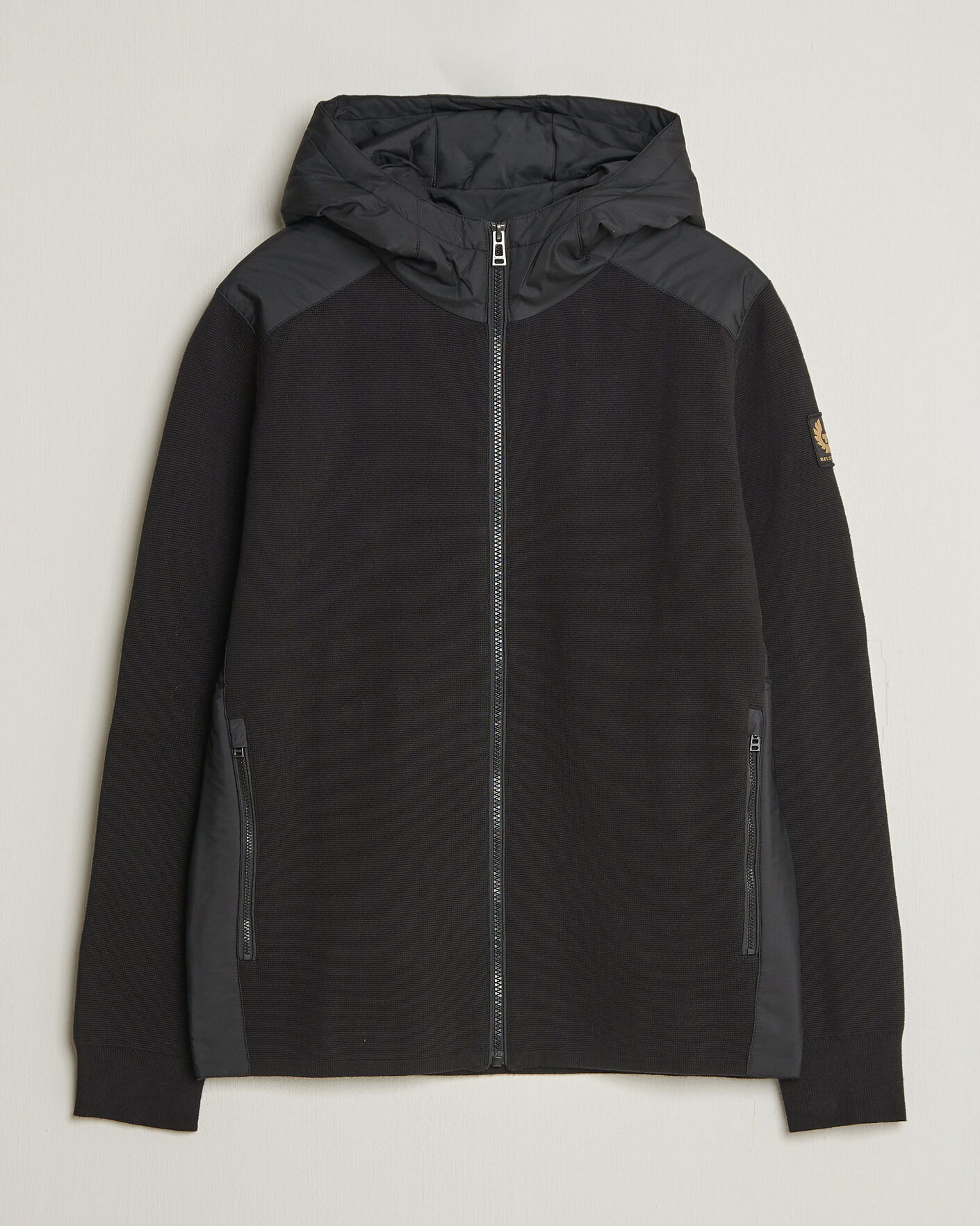 Mies | Takit | Belstaff | Console Hooded Hybrid Jacket Black