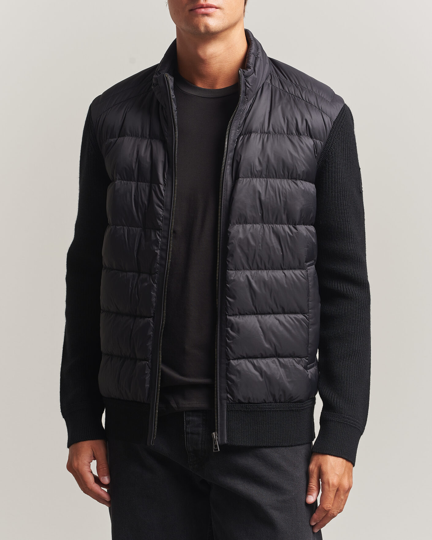 Mies | Takit | Belstaff | Compound Hybrid Jacket Black