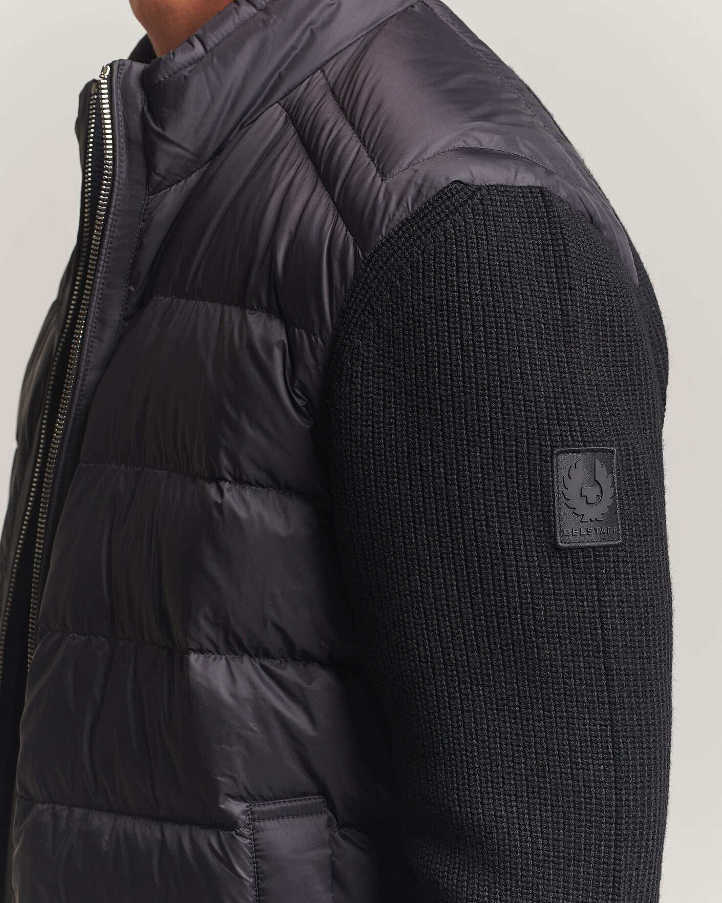Mies | Takit | Belstaff | Compound Hybrid Jacket Black