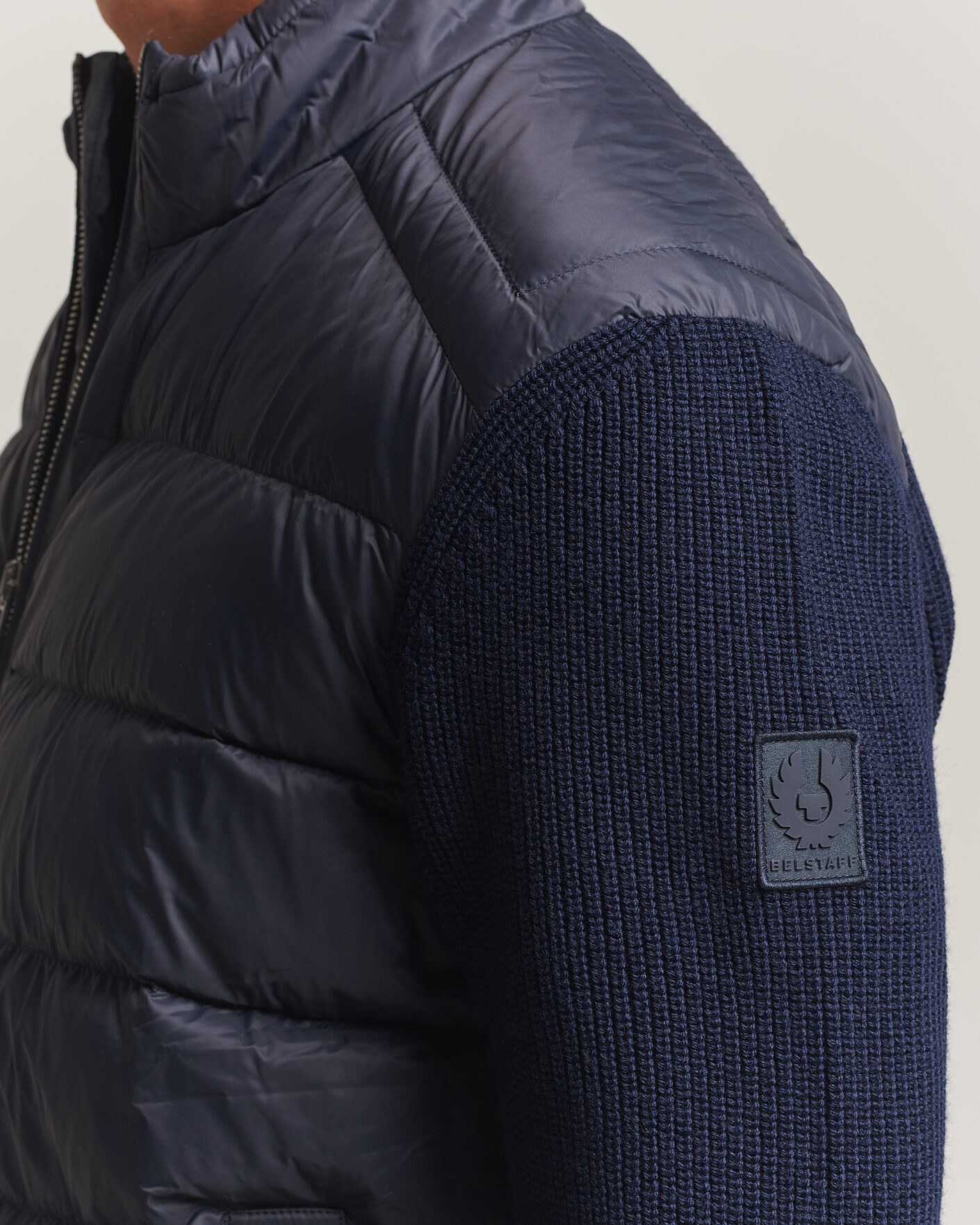 Mies | Takit | Belstaff | Compound Hybrid Jacket Dark Ink