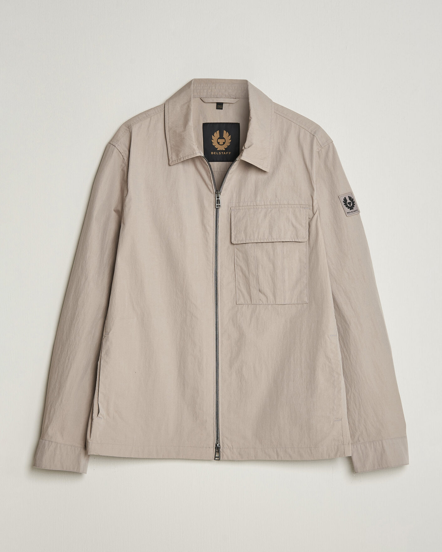 Mies | Kauluspaidat | Belstaff | Cargo Overshirt Concrete