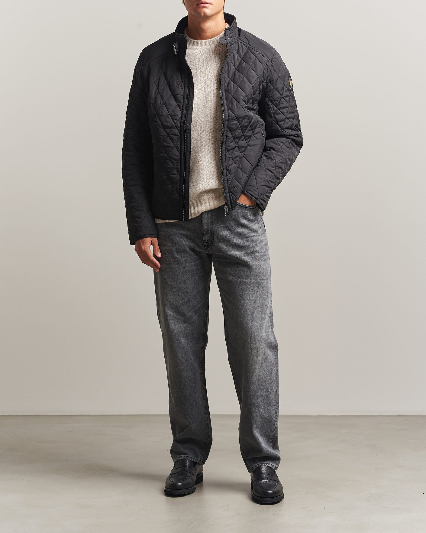 Mies | Takit | Belstaff | Pembroke Quilted Jacket Black