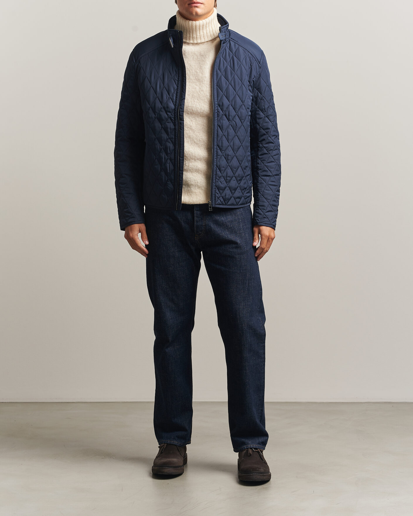 Mies | Takit | Belstaff | Pembroke Quilted Jacket Dark Ink