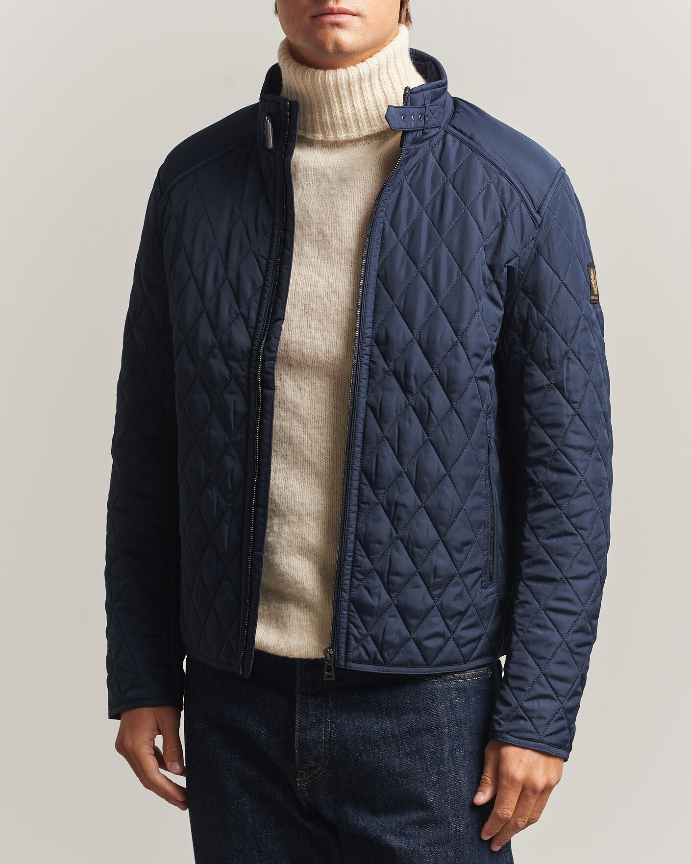 Mies | Takit | Belstaff | Pembroke Quilted Jacket Dark Ink