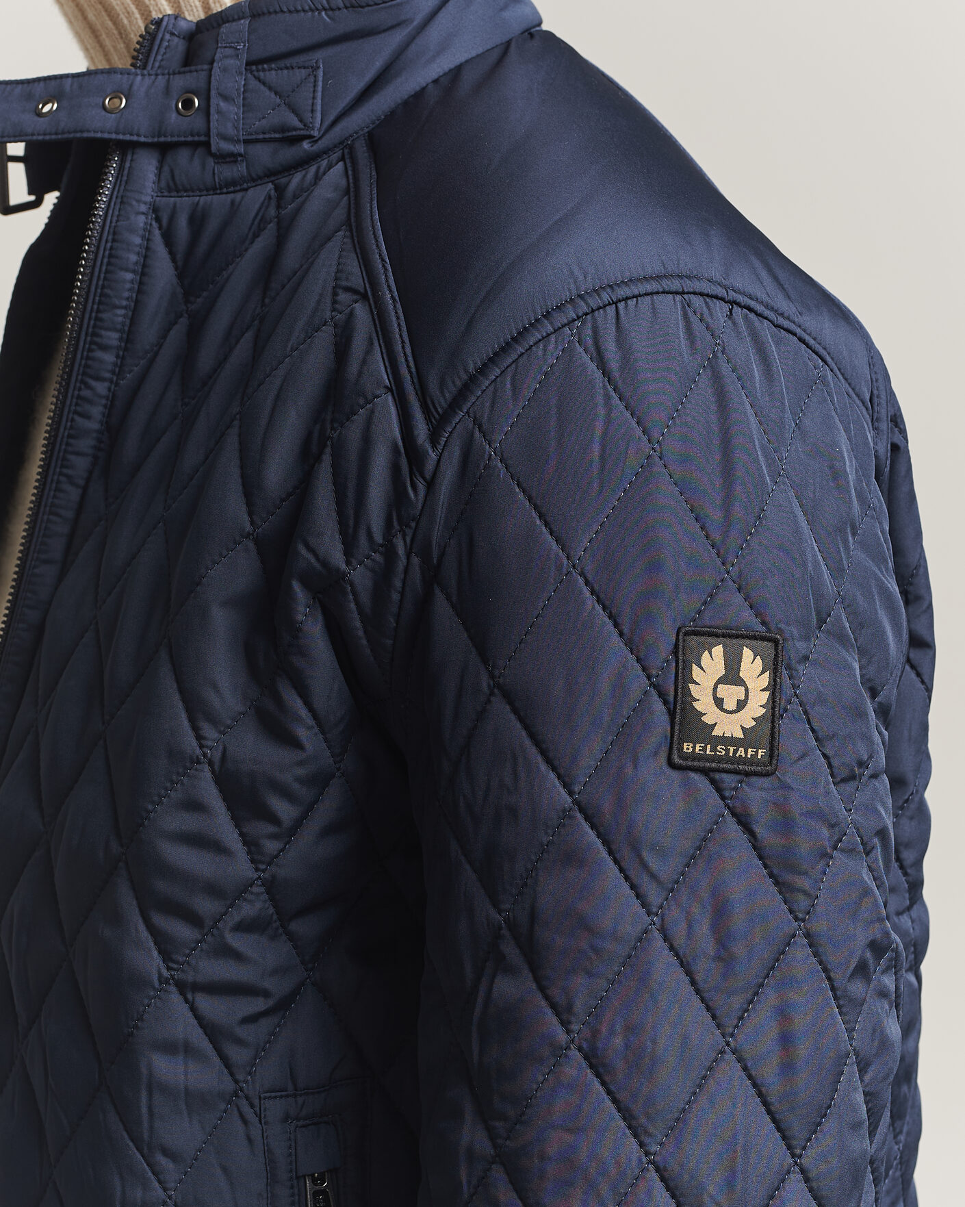Mies | Takit | Belstaff | Pembroke Quilted Jacket Dark Ink