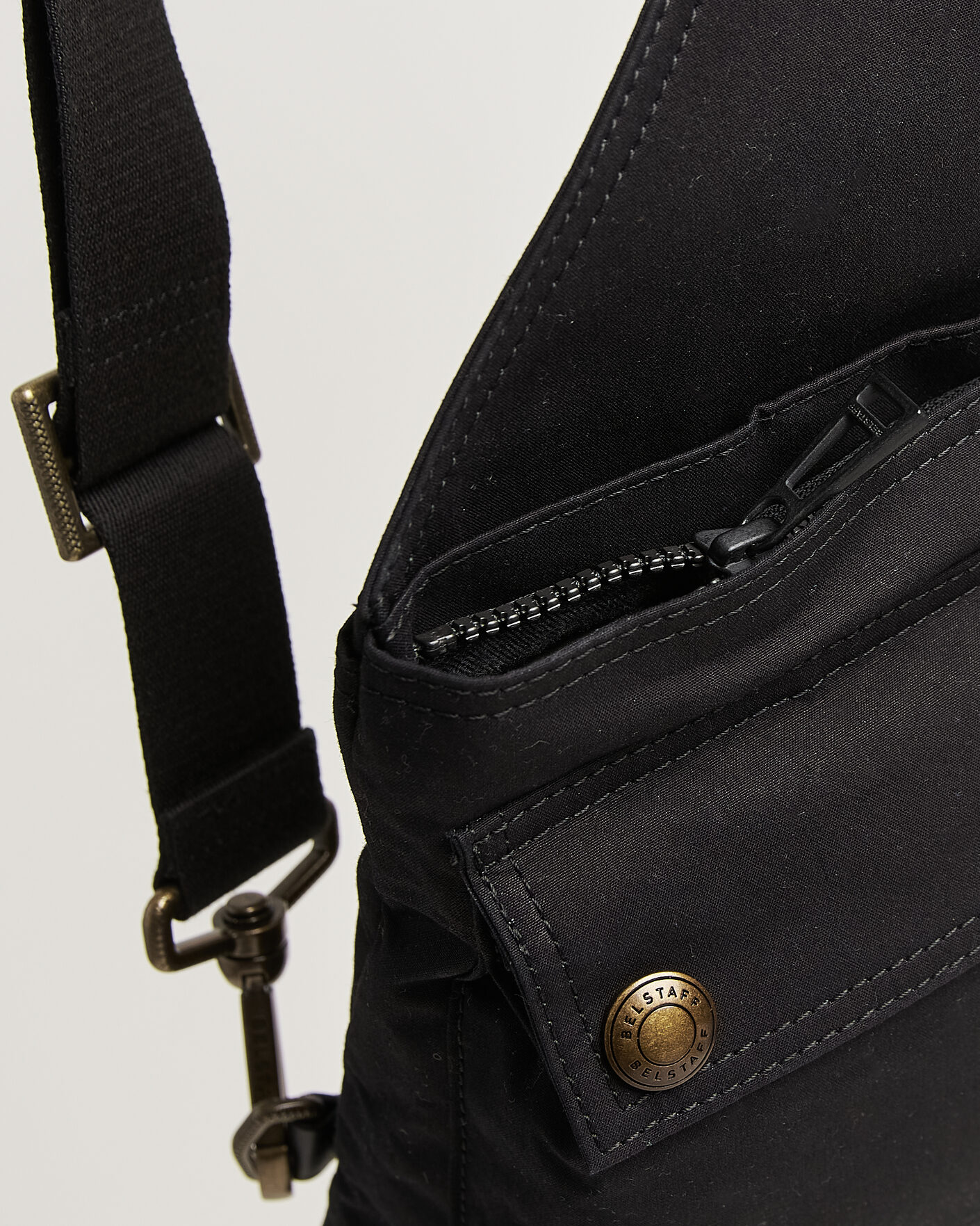 Mies | Laukut | Belstaff | Trailmaster Waxed Crossbody Bag Black