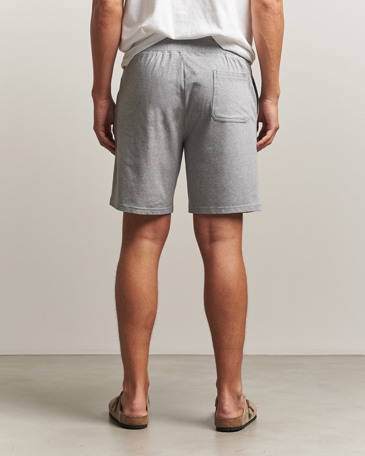 Mies | Shortsit | Bread & Boxers | Pyjama Shorts Grey Melange