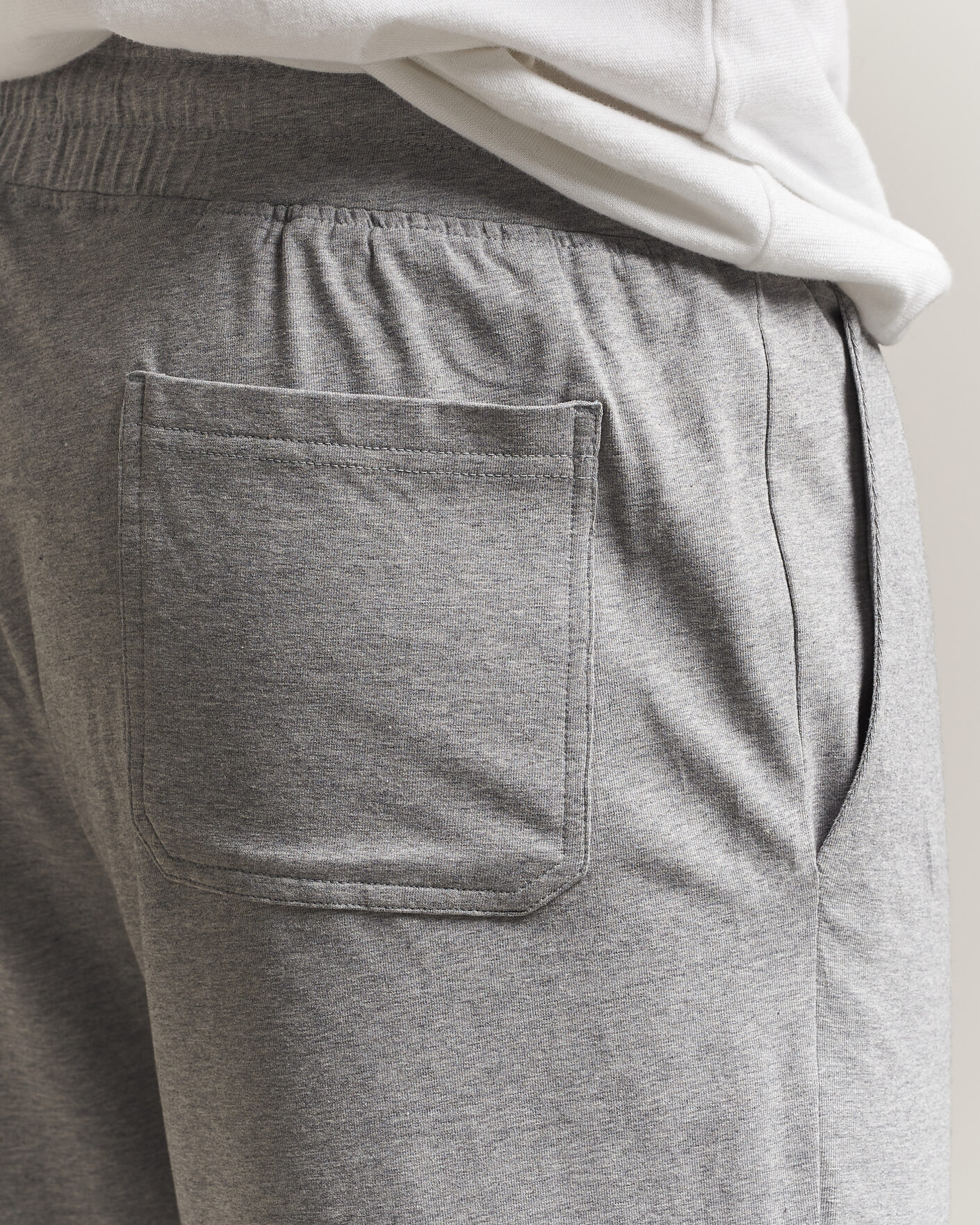 Mies | Shortsit | Bread & Boxers | Pyjama Shorts Grey Melange