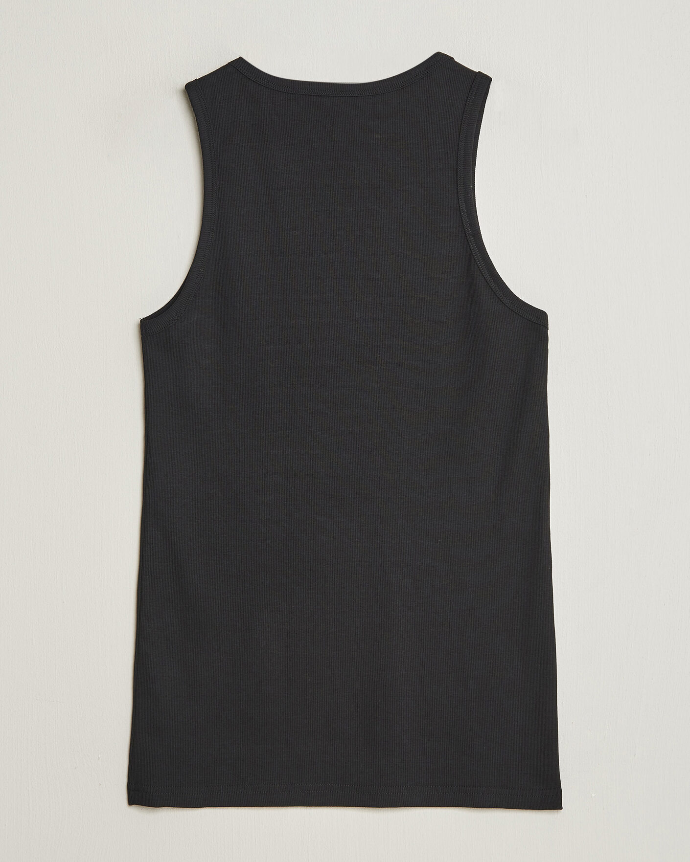 Mies | T-paidat | Bread & Boxers | 2-Pack Ribbed Tank Black