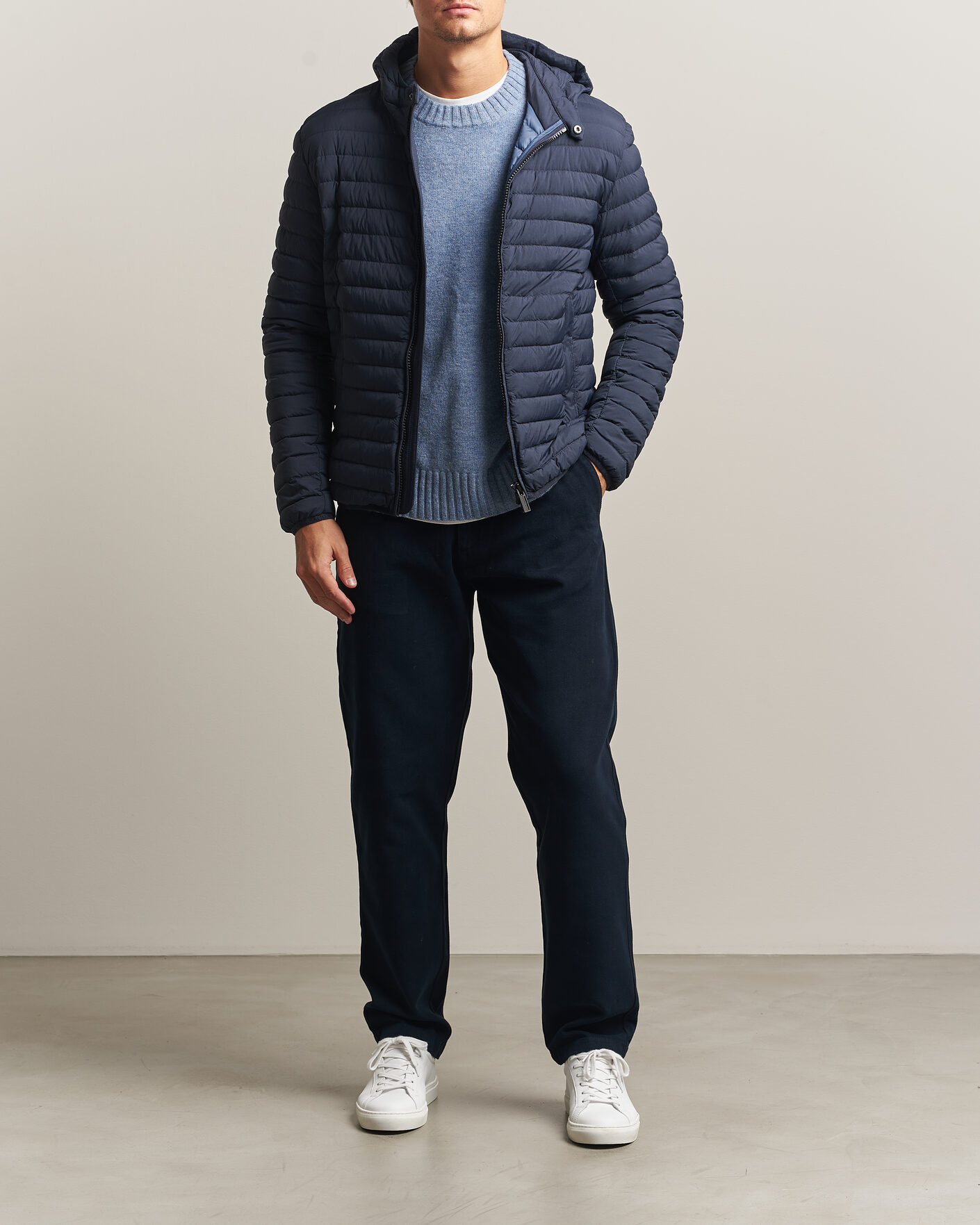 Mies | Takit | Colmar | Lightweight Down Jacket Navy
