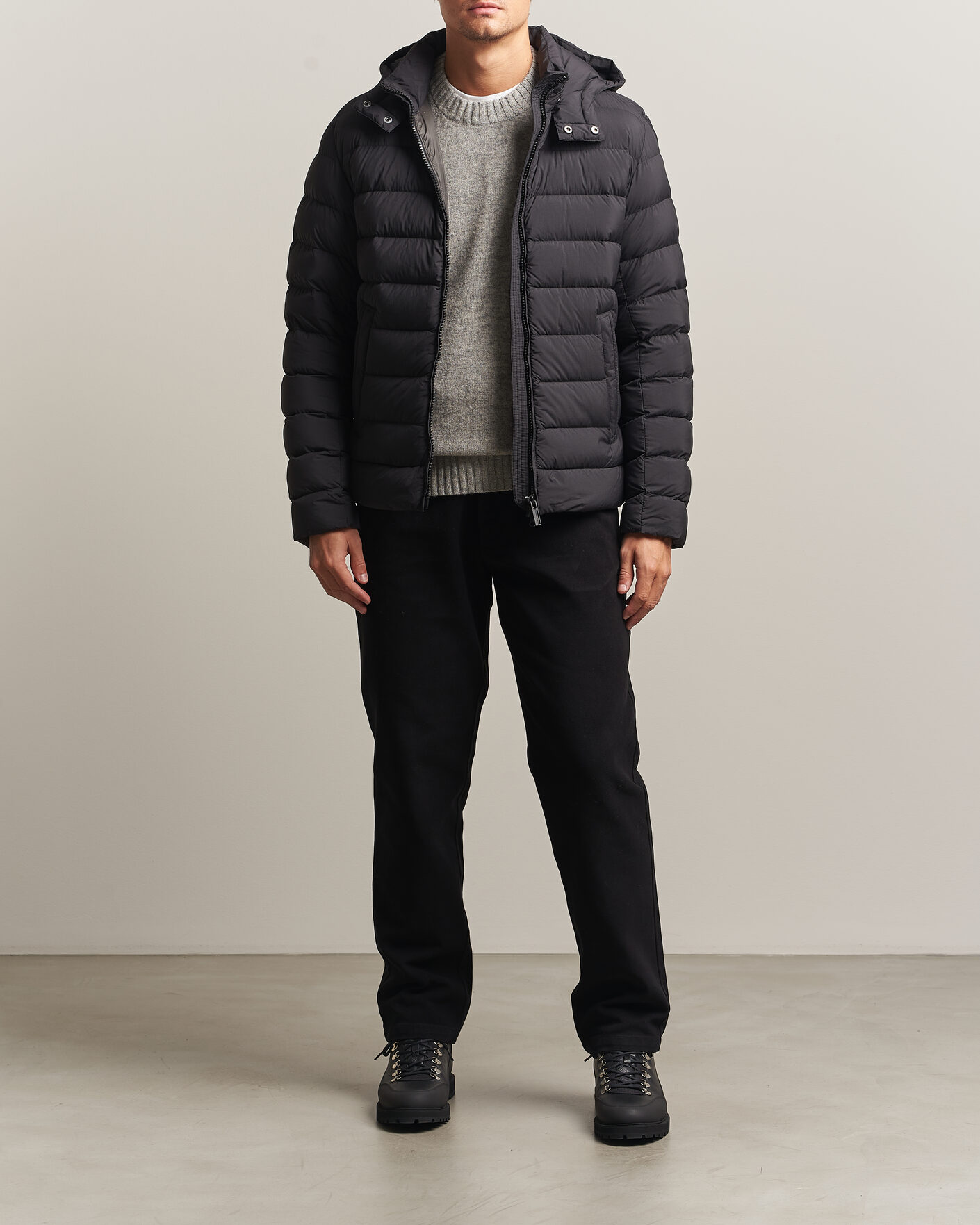 Mies | Takit | Colmar | Quilted Down Jacket Black