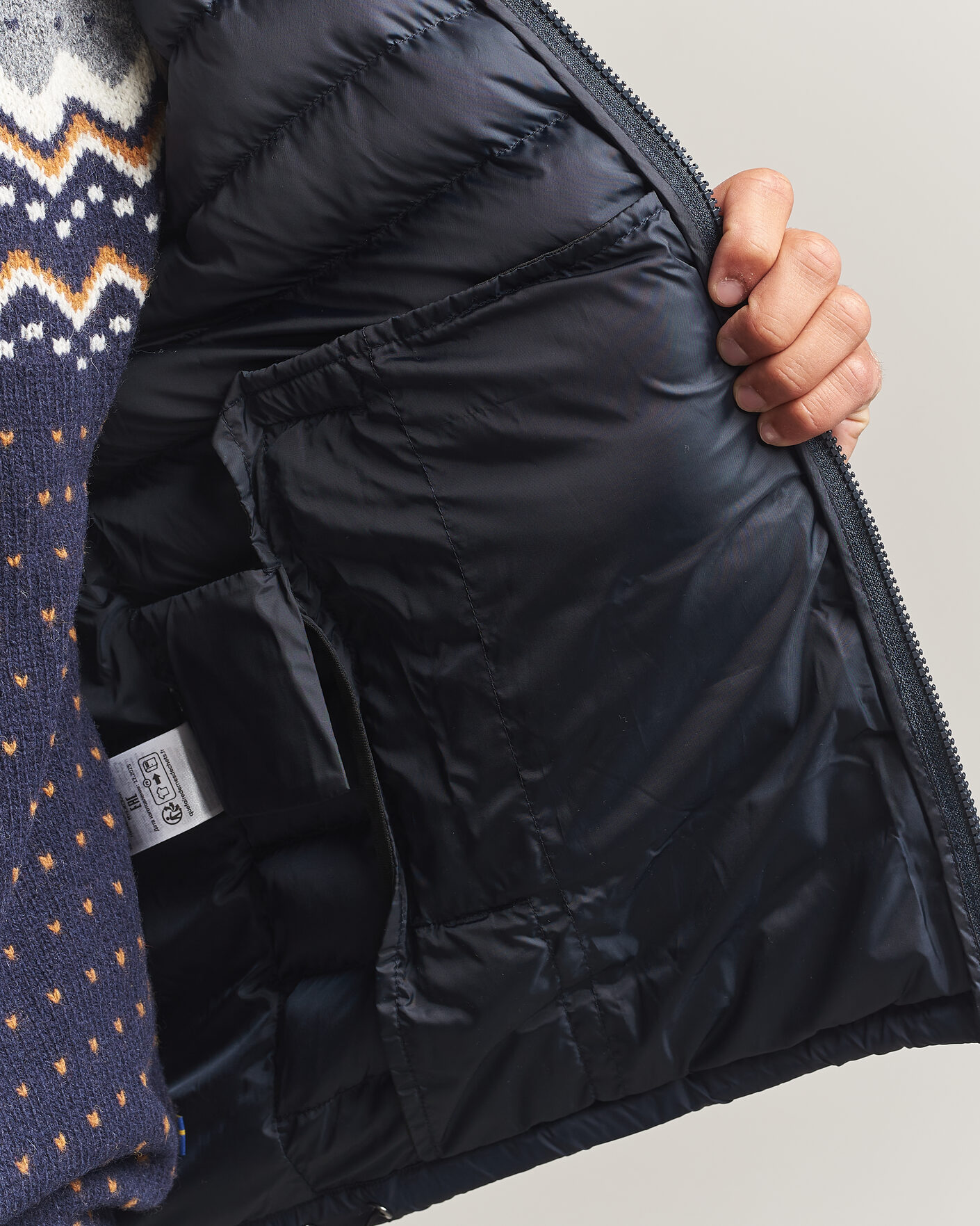 Mies | Takit | Colmar | Hybrid Hood Jacket Navy