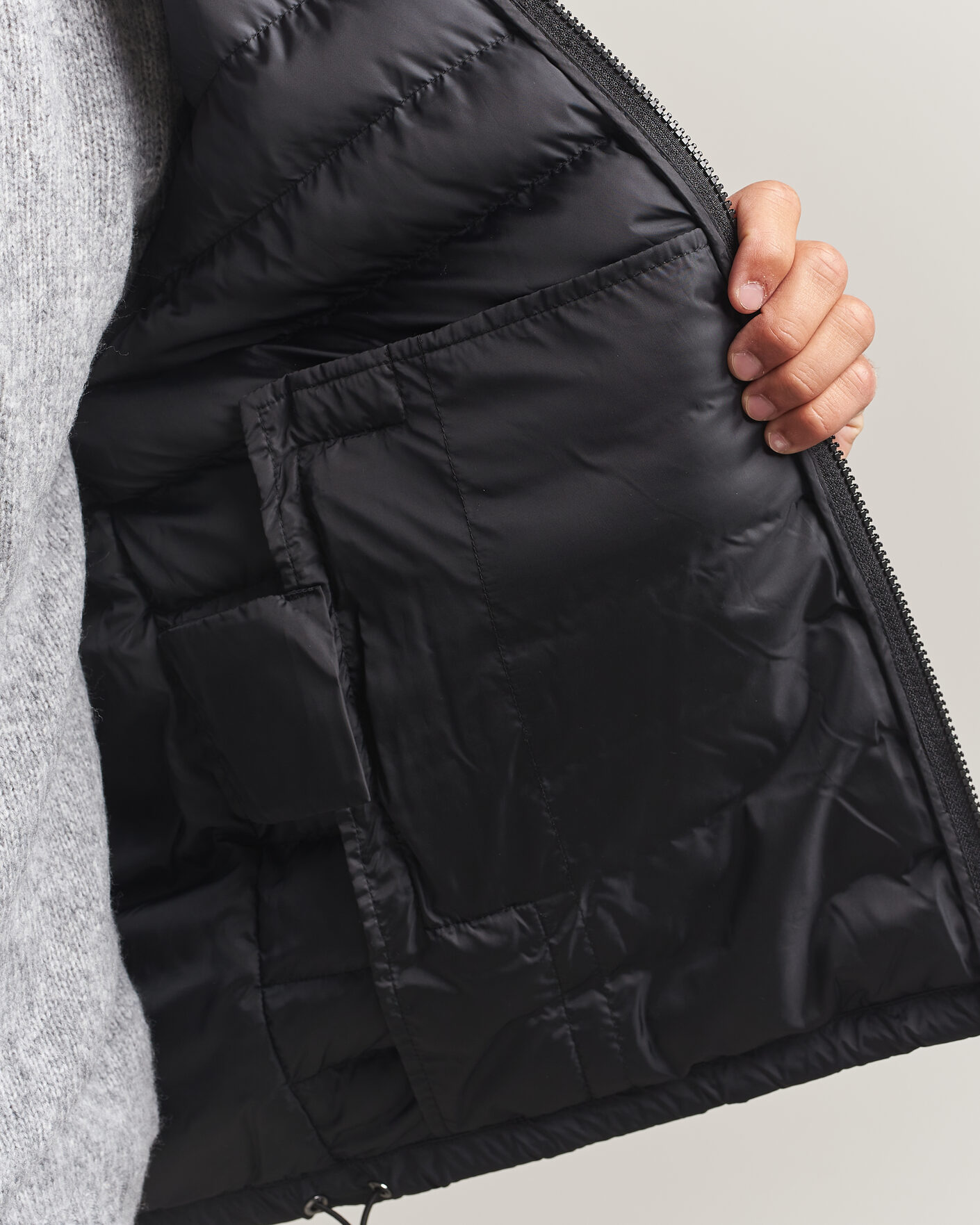Mies | Takit | Colmar | Hybrid Hood Jacket Black