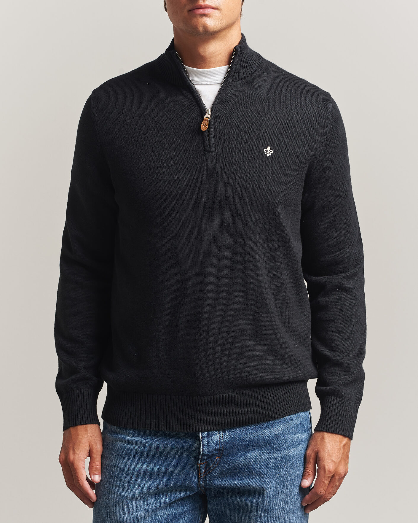 Mies | Puserot | Morris | Darmon Half Zip Black