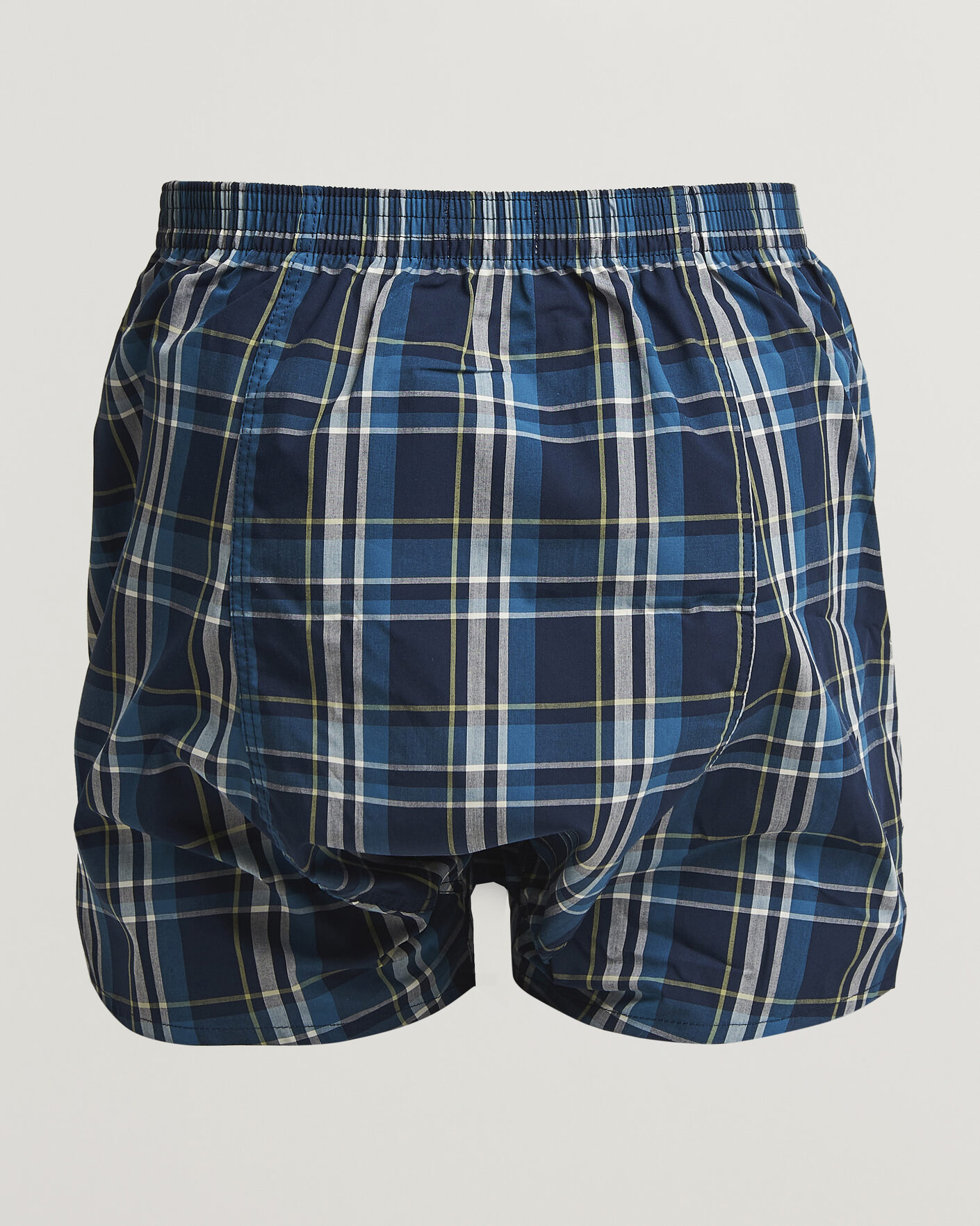 Mies | Alusvaatteet | Derek Rose | Classic Fit Woven Cotton Boxer Shorts Navy