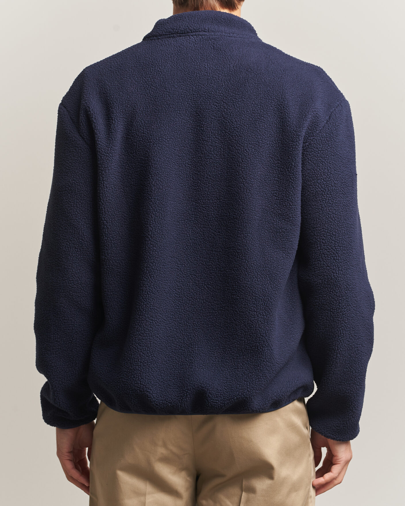 Mies | Puserot | Drôle de Monsieur | Slogan Sherpa Jacket Navy