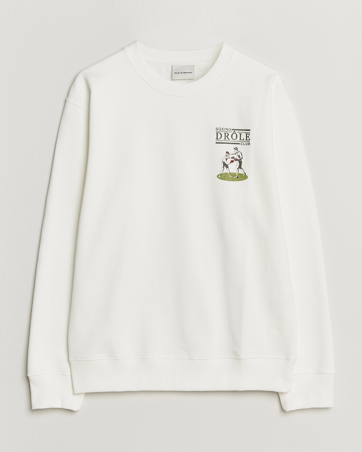 Mies | Puserot | Drôle de Monsieur | Boxers Sweatshirt Off White