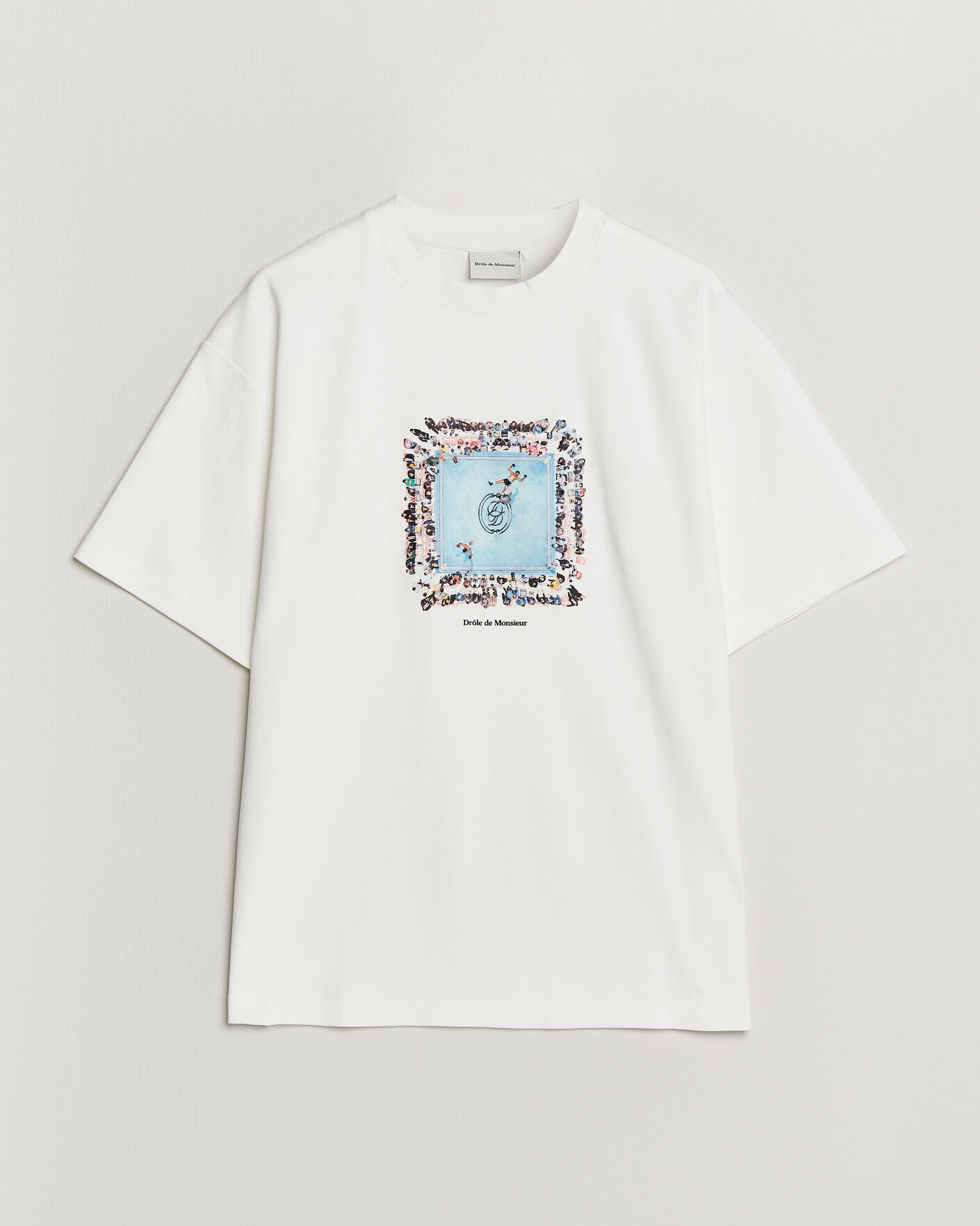 Mies | T-paidat | Drôle de Monsieur | Boxers Ring T-Shirt Off White