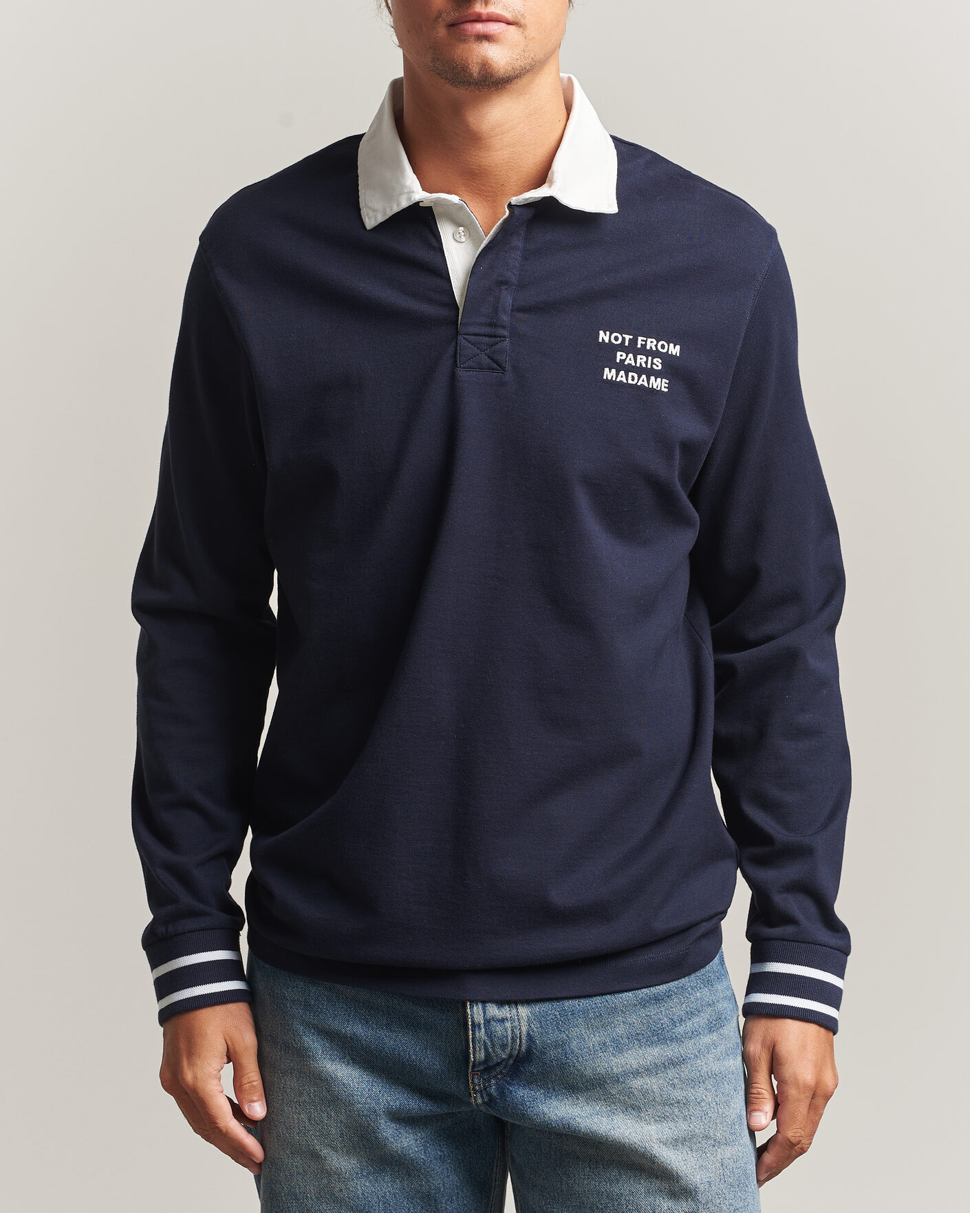 Mies | Puserot | Drôle de Monsieur | Slogan Rugger Navy
