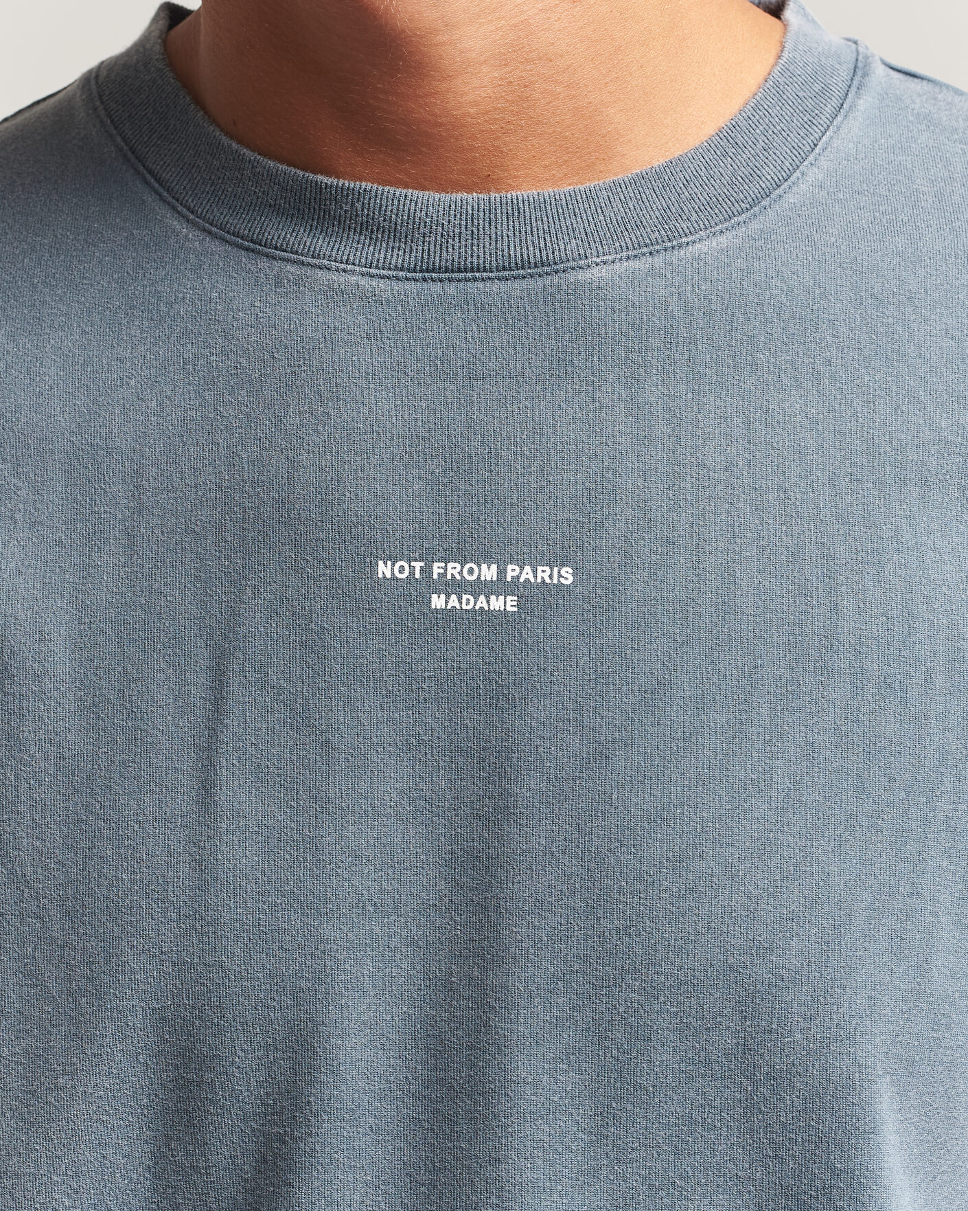 Mies | T-paidat | Drôle de Monsieur | Classic Slogan T-Shirt Dark Grey