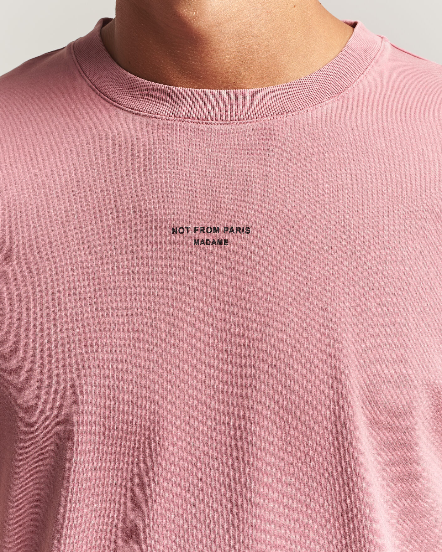 Mies | T-paidat | Drôle de Monsieur | Classic Slogan T-Shirt Dark Pink