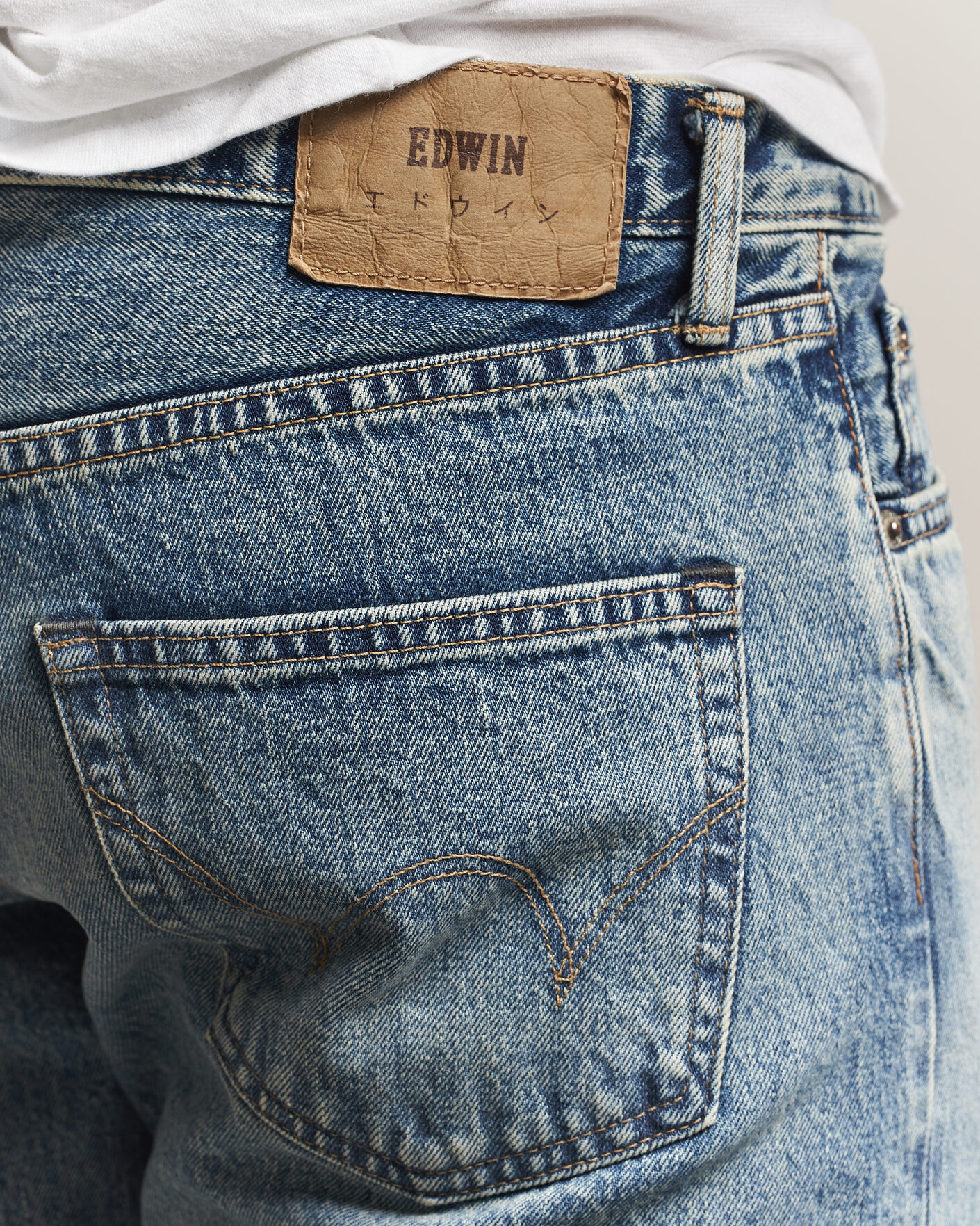 Mies | Farkut | EDWIN | Regular Tapered Rainbow Selvage Jeans Light Used