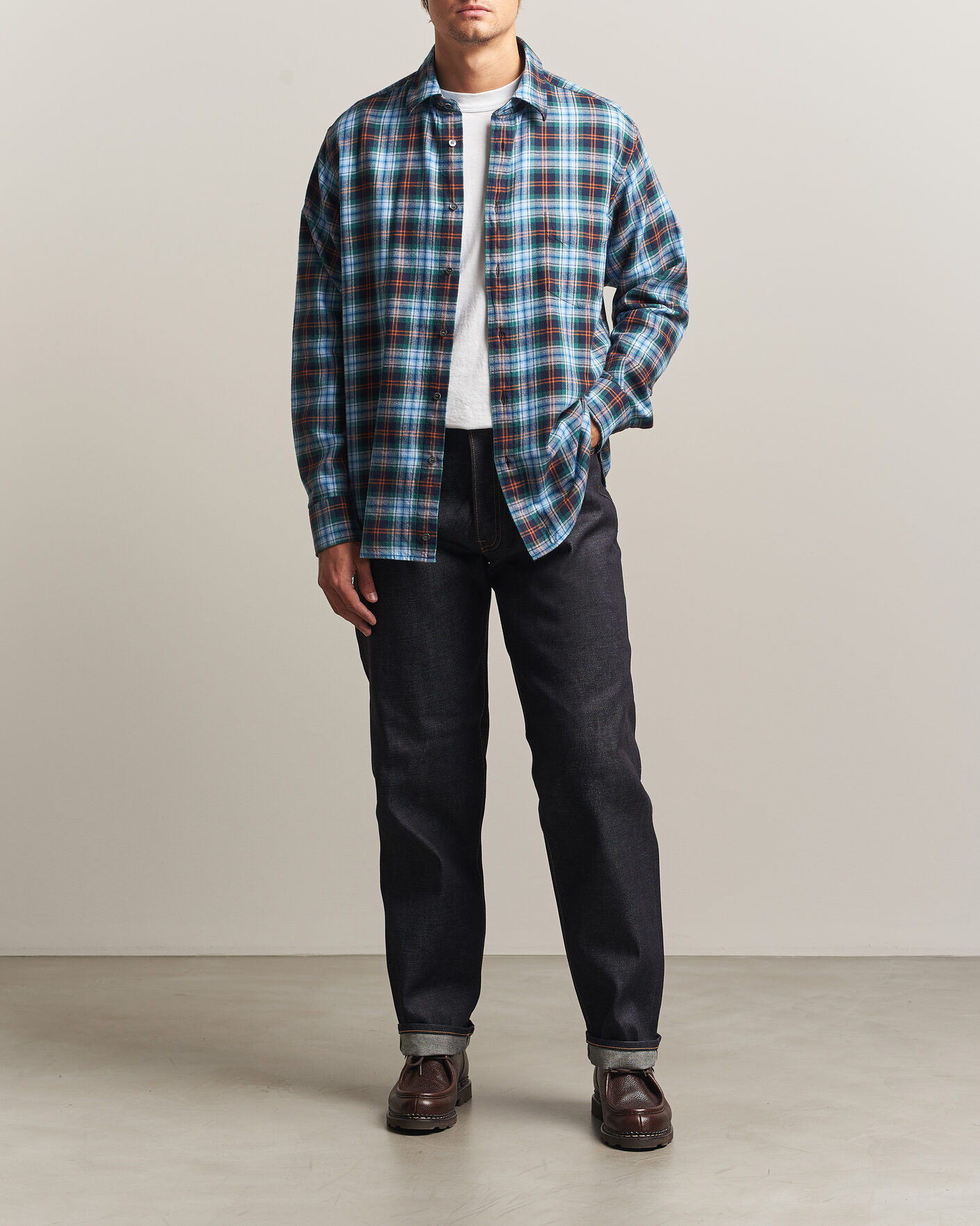 Mies | Housut | EDWIN | Loose Straight Rainbow Selvage Jeans Unwashed