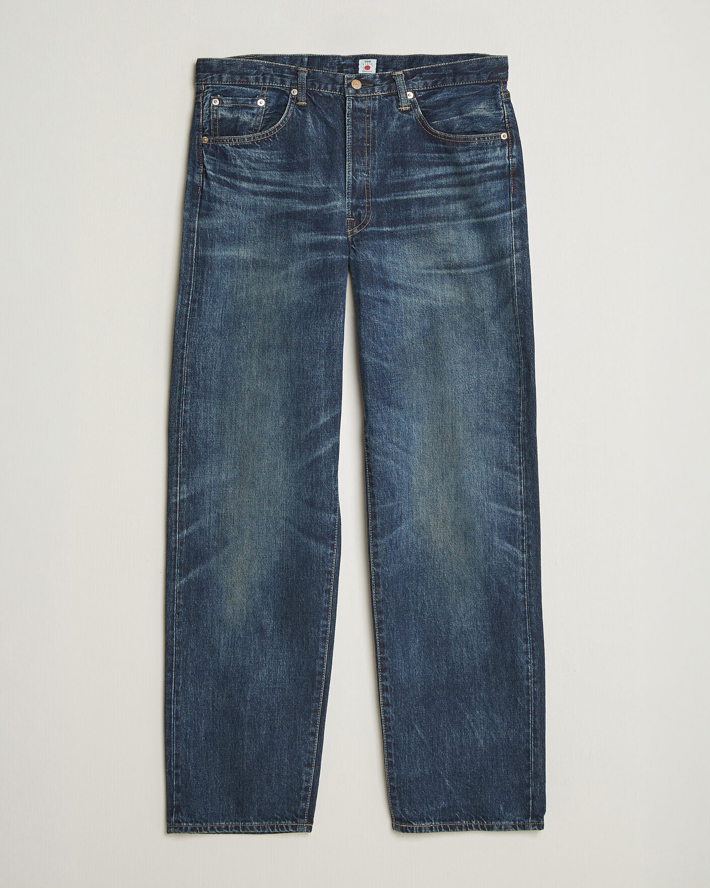 Mies | Housut | EDWIN | Loose Straight Rainbow Selvage Jeans Dark Used