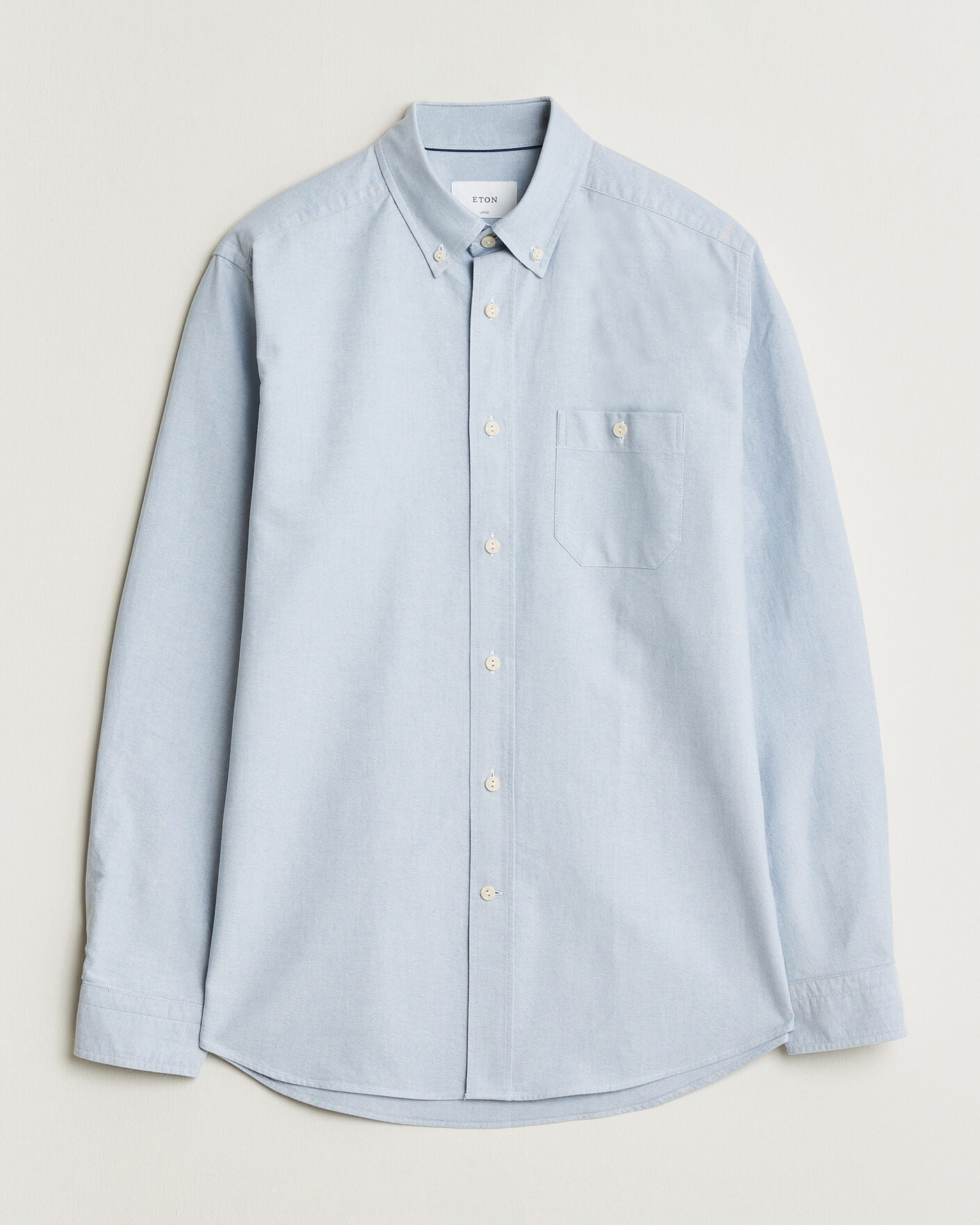 Mies | Kauluspaidat | Eton | Regular Fit Ivy Oxford Shirt Light Blue