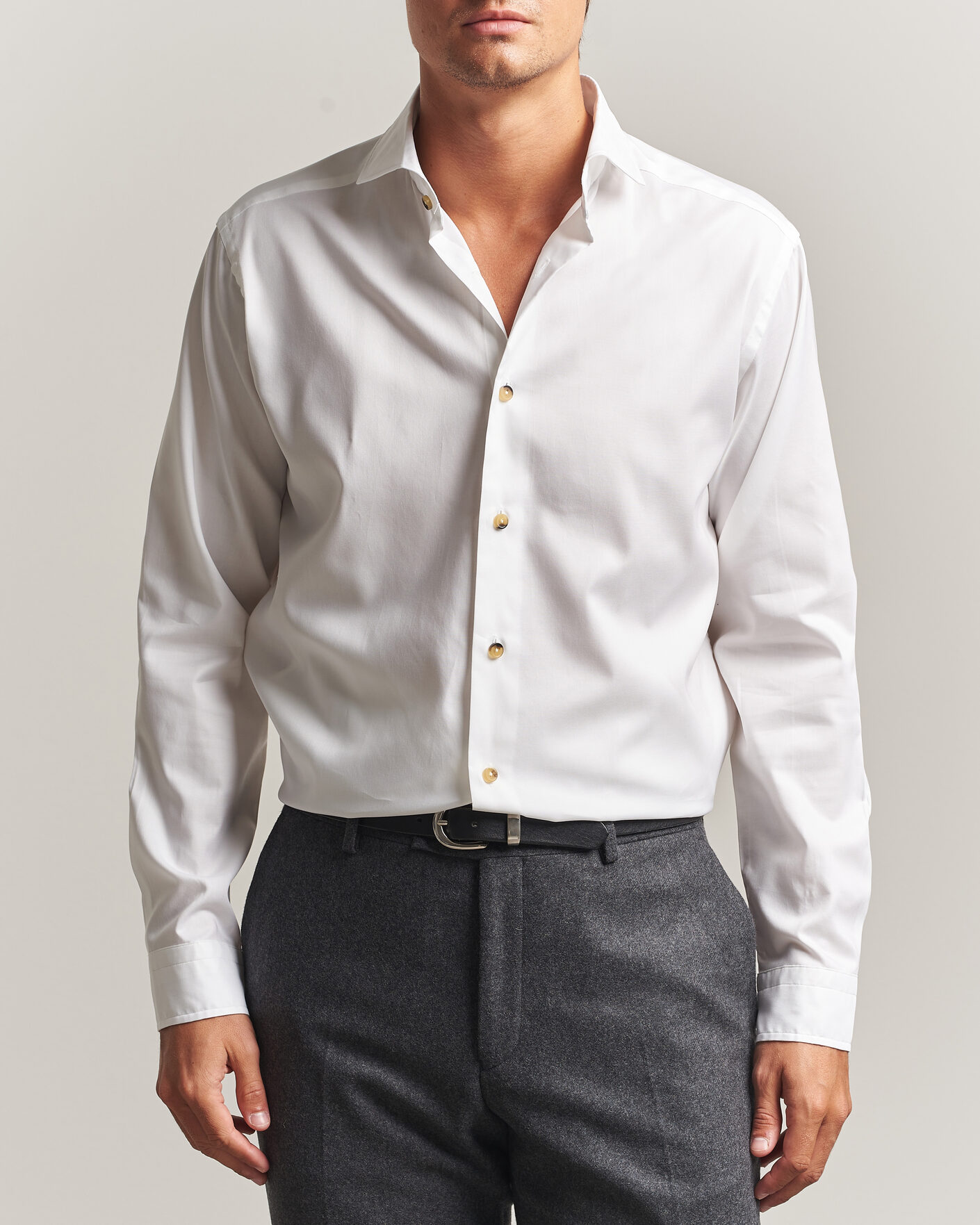 Mies | Kauluspaidat | Eton | Signature Oxford Shirt White