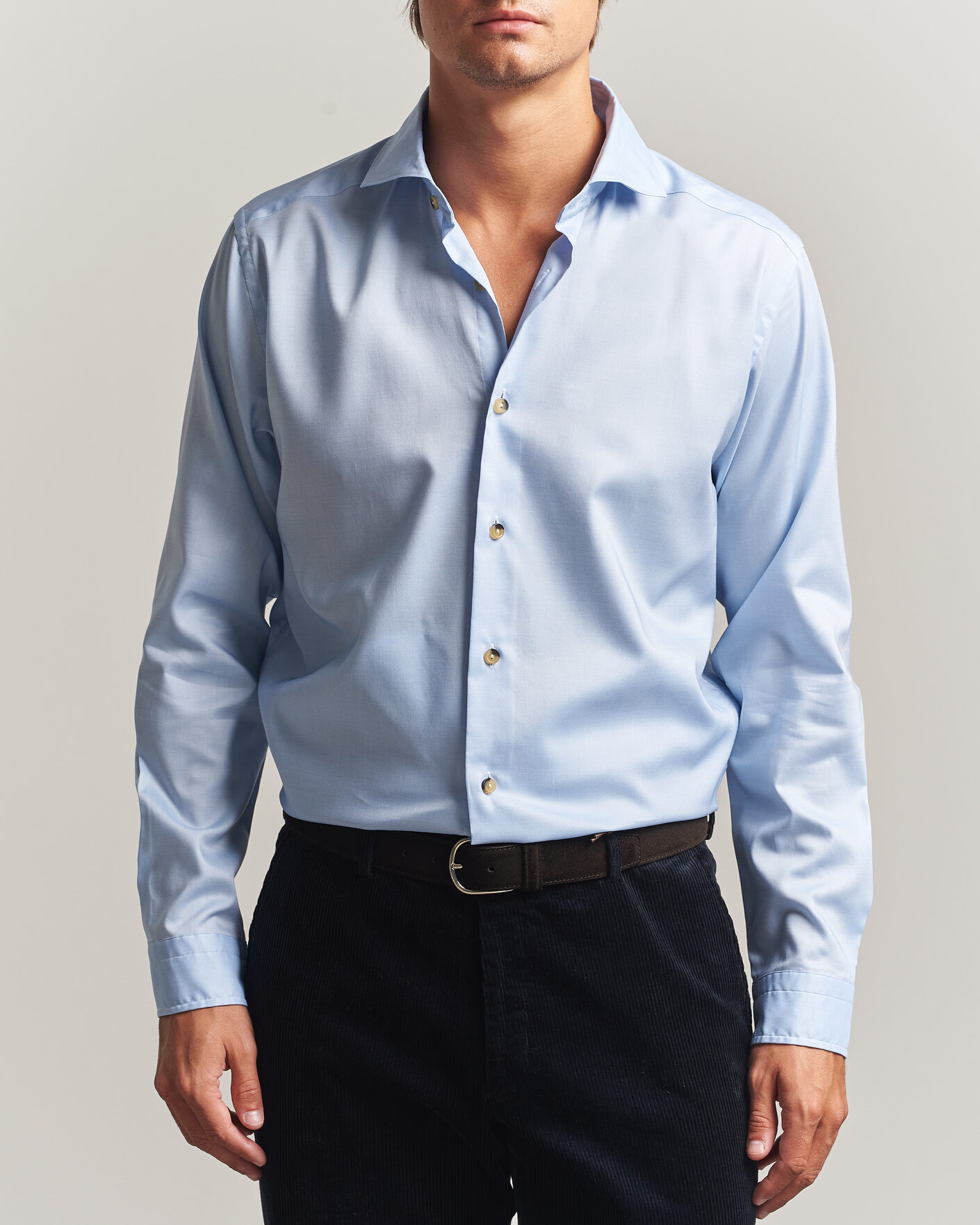 Mies | Kauluspaidat | Eton | Signature Oxford Shirt Light Blue