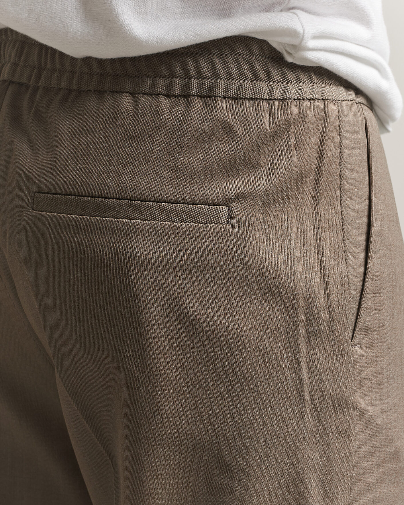 Mies | Housut | Filippa K | Theo Relaxed Wool Trousers Stone Taupe